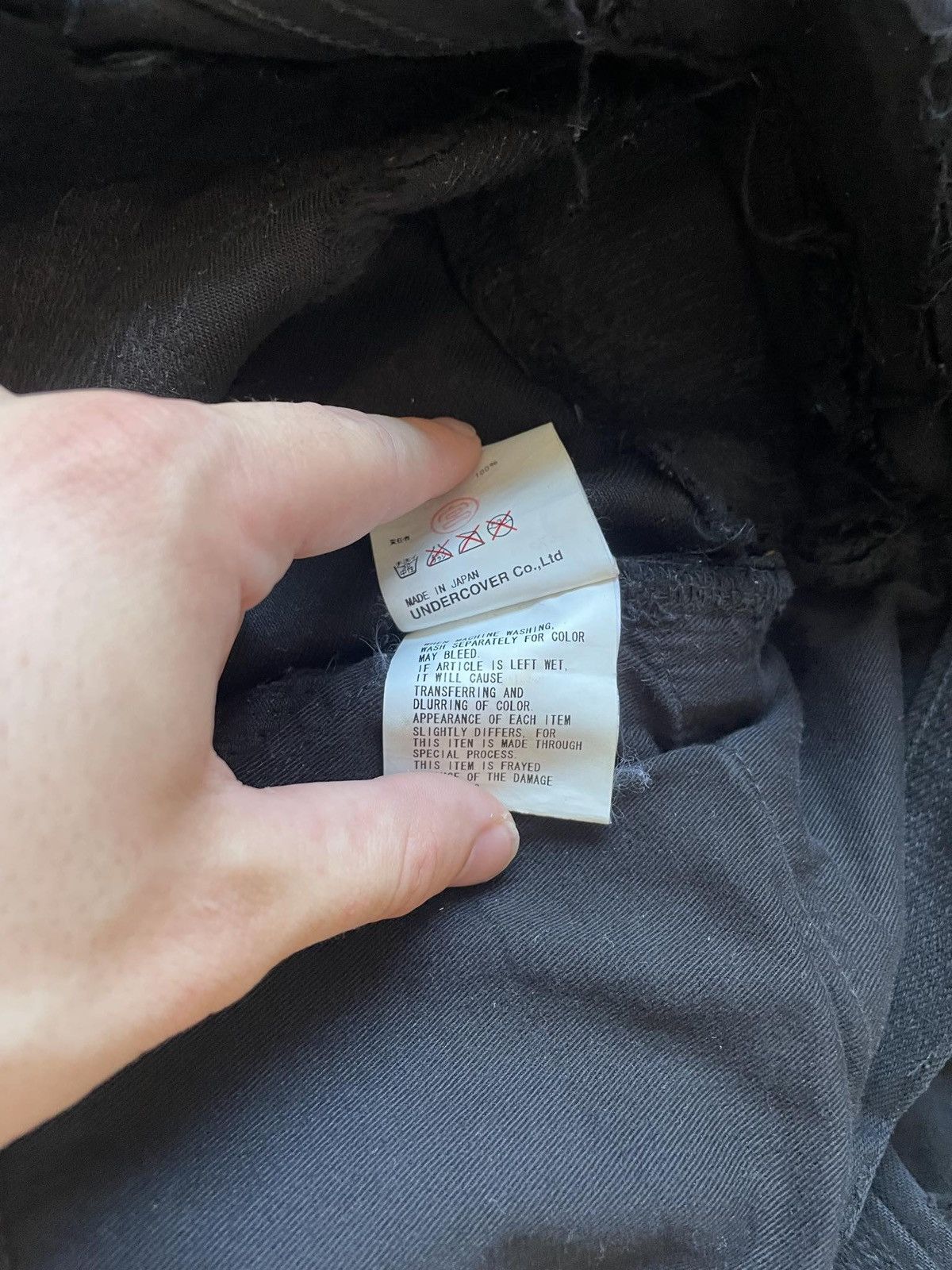 Undercover 85 Denim Arts & Crafts Size US 32 / EU 48 - 5 Thumbnail