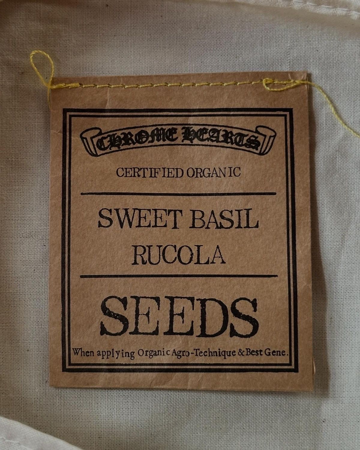 Chrome Hearts Farmers Market Seeds Tote Bag