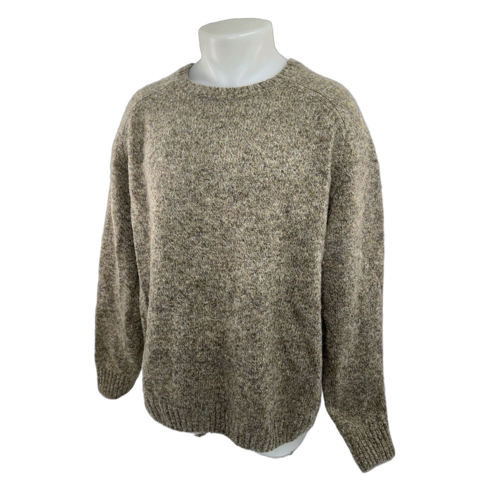CO BEST MADE CO Sweater 2XL Wool Knit Pullover Mens Brown 100% Wool Vintage Style Pullover Mens Size US XXL / EU 58 / 5 - 1 Thumbnail