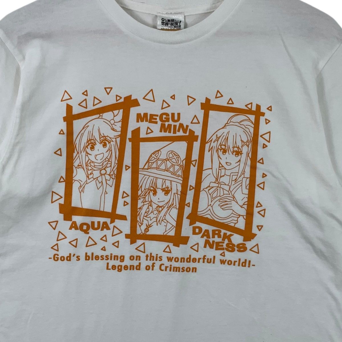 Vintage KONOSUBA – LEGEND Of CRIMSON Anime Series Short Sleeve Shirt Size US L / EU 52-54 / 3 - 4 Thumbnail