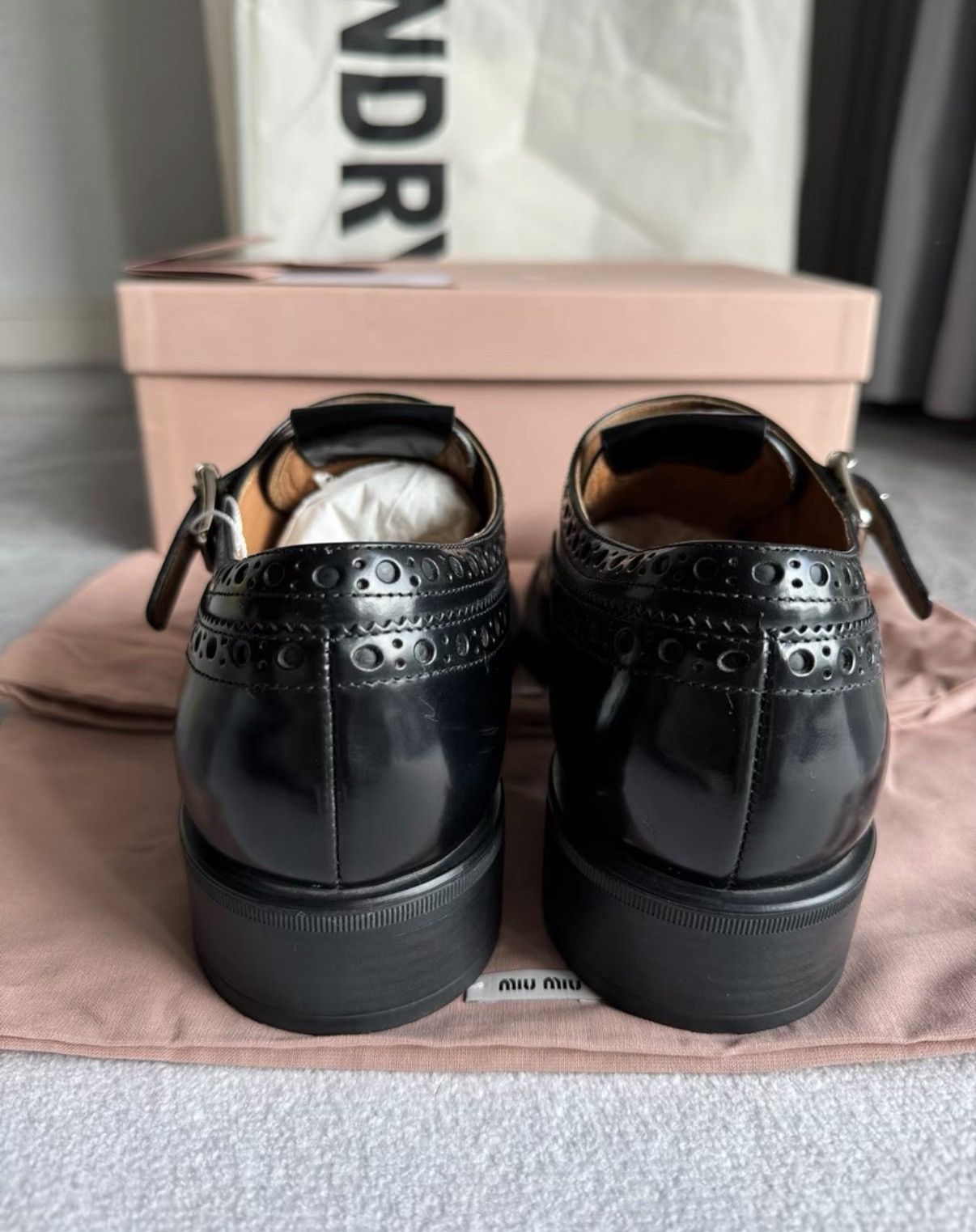 Miu Miu Miu Miu x Church's Oxfords & Loafers K6 Size US 8.5 / IT 38.5 - 4 Thumbnail
