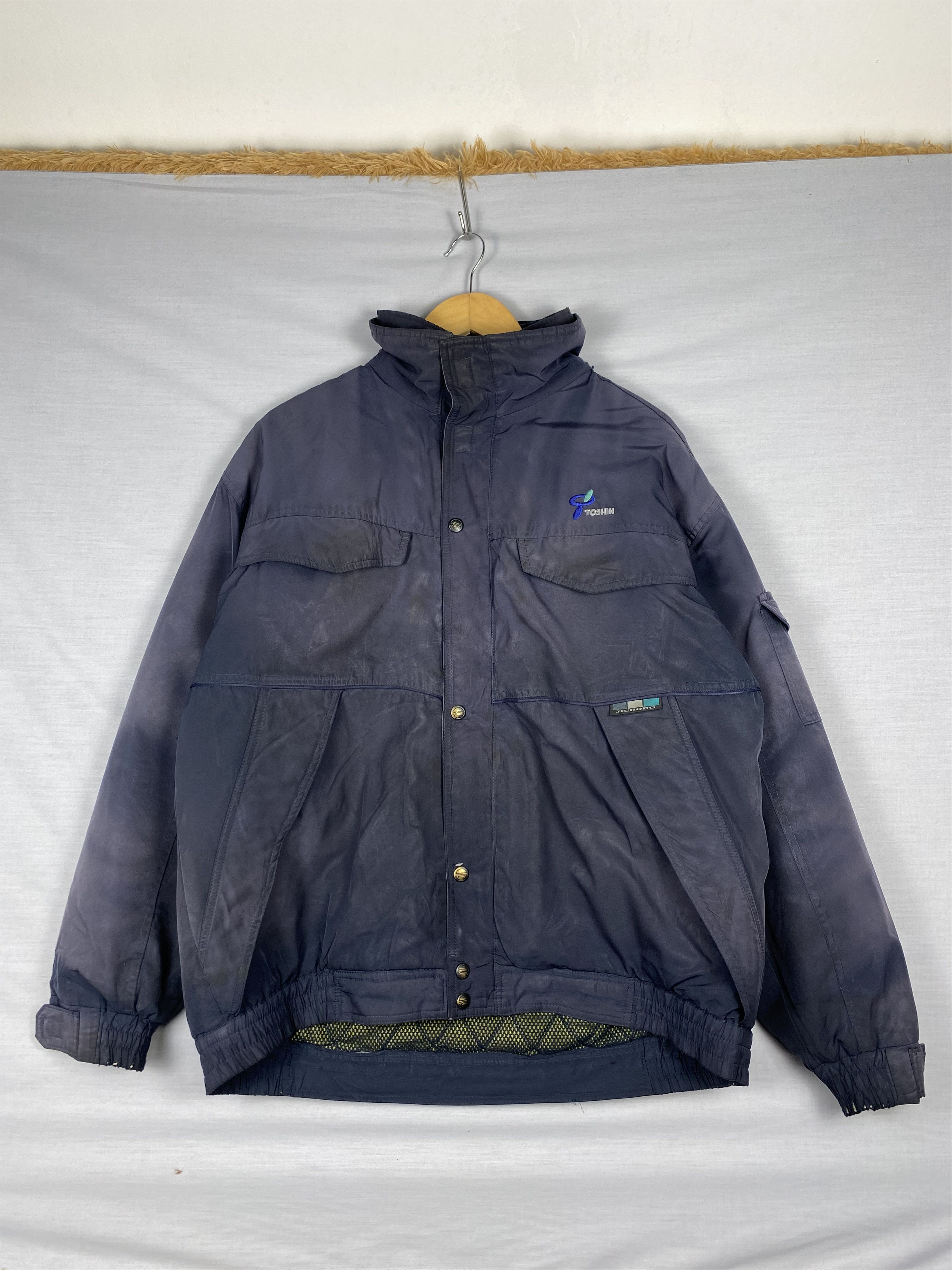 Japanese Brand Vintage Jhicodo Utility Multi-Pocket Hiking Jacket - Size LL Size US L / EU 52-54 / 3 - 1 Thumbnail