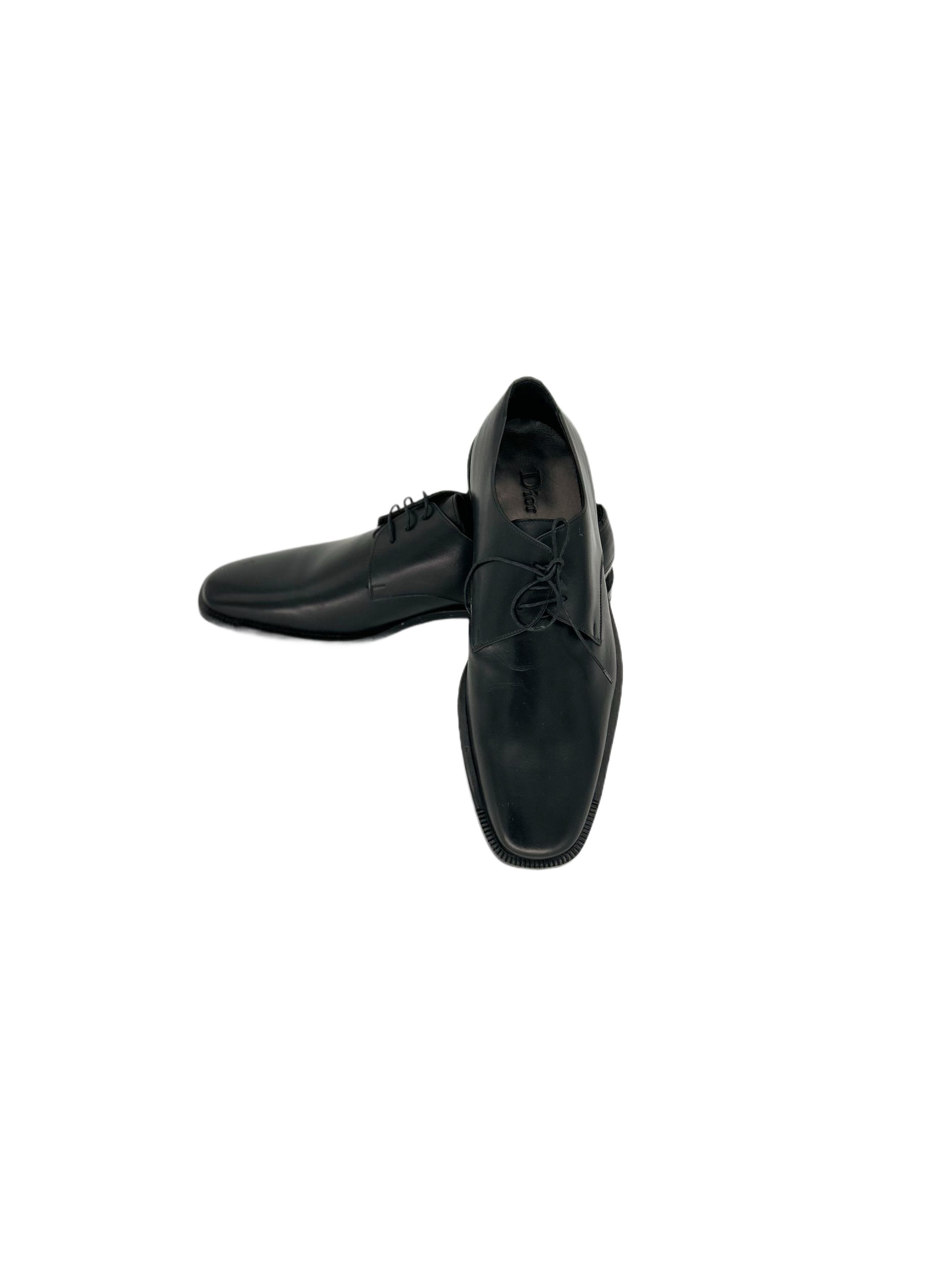 Dior Dior Homme Black Derby Lace Shoes With 'Scar' Details OnHeel Size US 11 / EU 44 - 3 Thumbnail