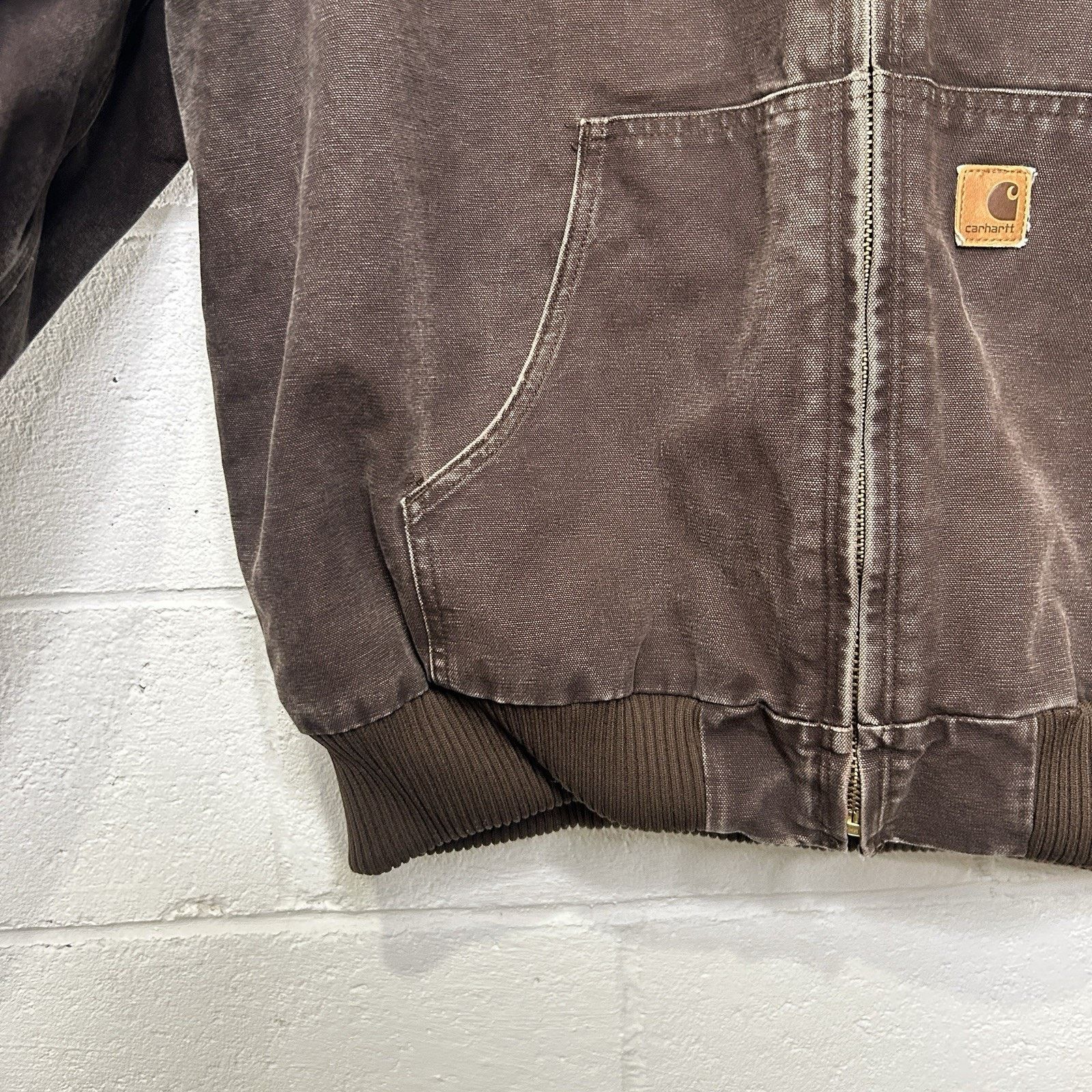 Carhartt Vintage Carhartt Hooded Active Jacket “Dark Brown” J130 DKB Size US XL / EU 56 / 4 - 4 Thumbnail