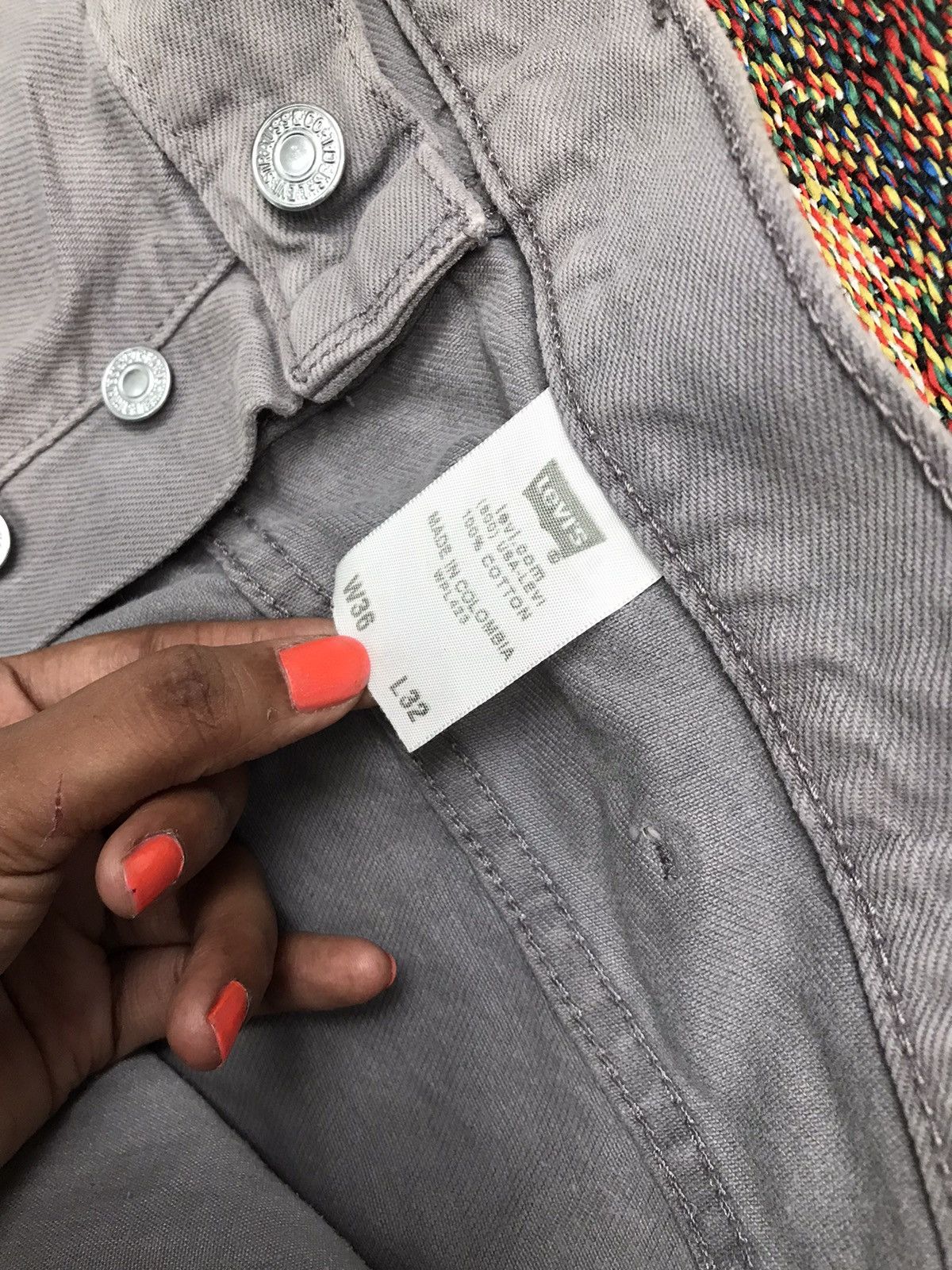 Levi's Vintage Levi’s 501 denim Size US 38 / EU 54 - 11 Thumbnail