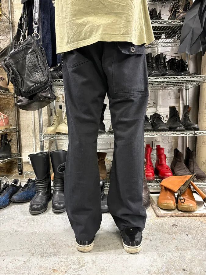 Roberto Cavalli AW2005 Cavalli Black Cargo Pants Size US 30 / EU 46 - 4 Thumbnail