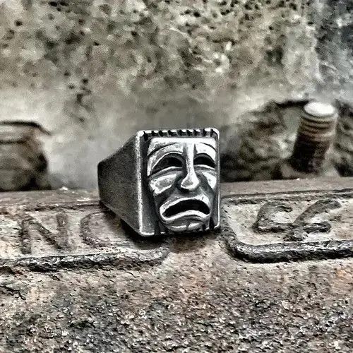 Japanese Brand Mask Ring Size 7 8 9 10 11 Size ONE SIZE - 4 Thumbnail