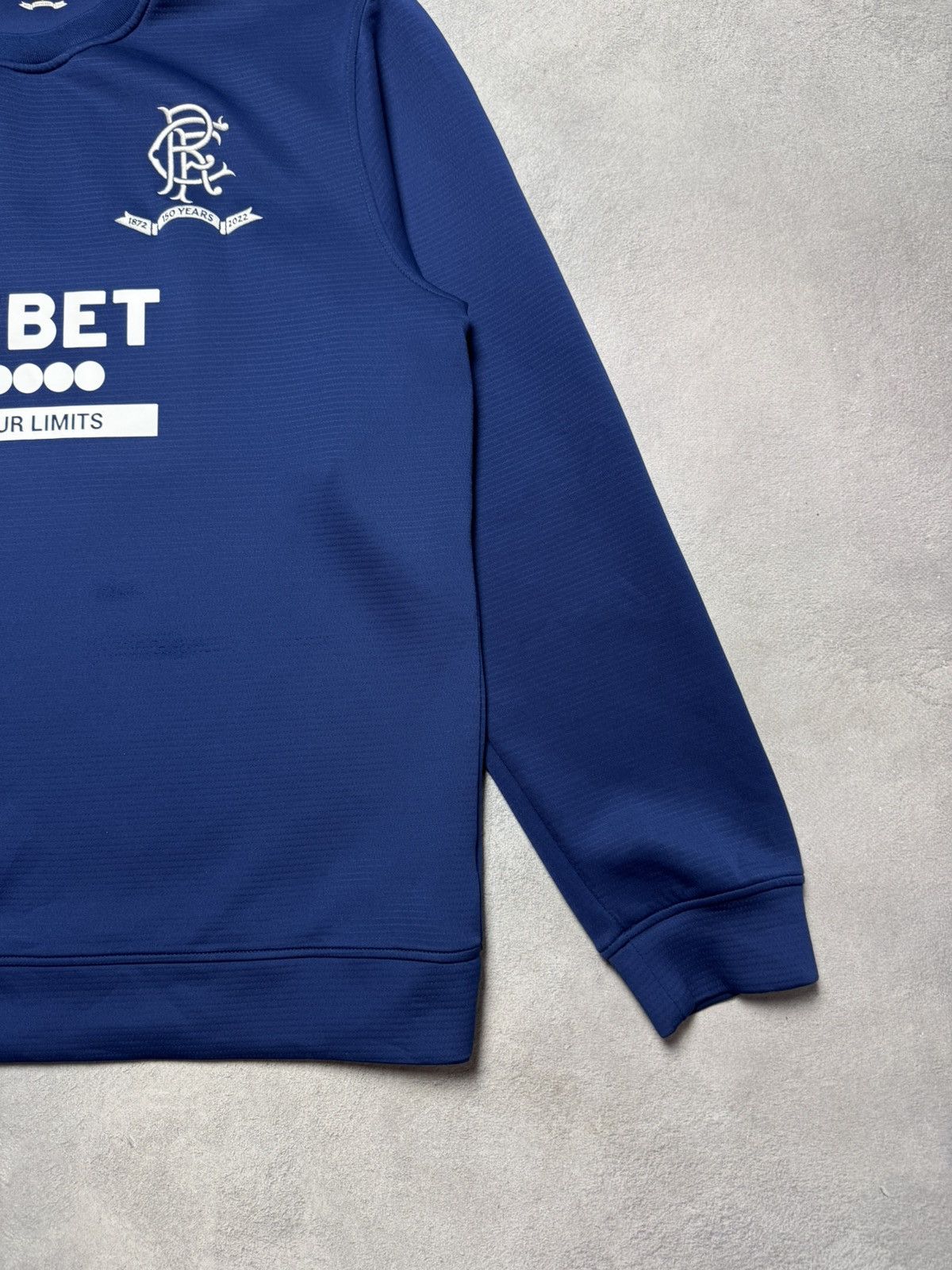 Castore Glasgow Rangers 2021 2022 Football Soccer Sweatshirt Castore Size US XXL / EU 58 / 5 - 6 Thumbnail