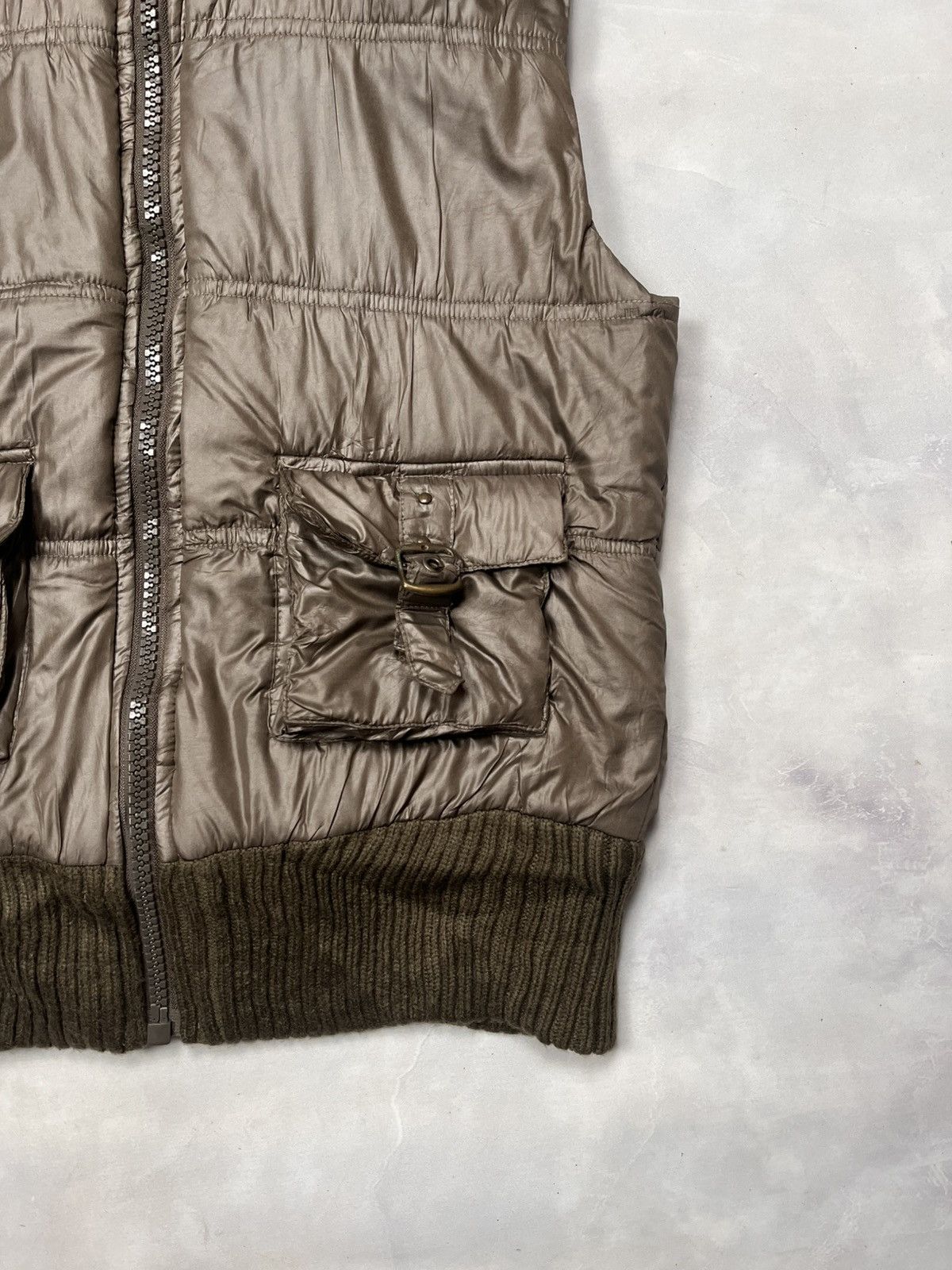 Japanese Brand Faux Fur Puffer Vest Double Layer Size US M / EU 48-50 / 2 - 7 Thumbnail