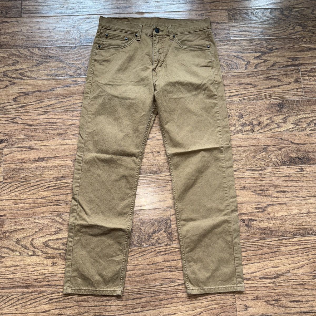 Levi's Levis 505 Sz 32x30 Denim Straight Fit Work Casual Dress Pant Size US 32 / EU 48 - 3 Thumbnail