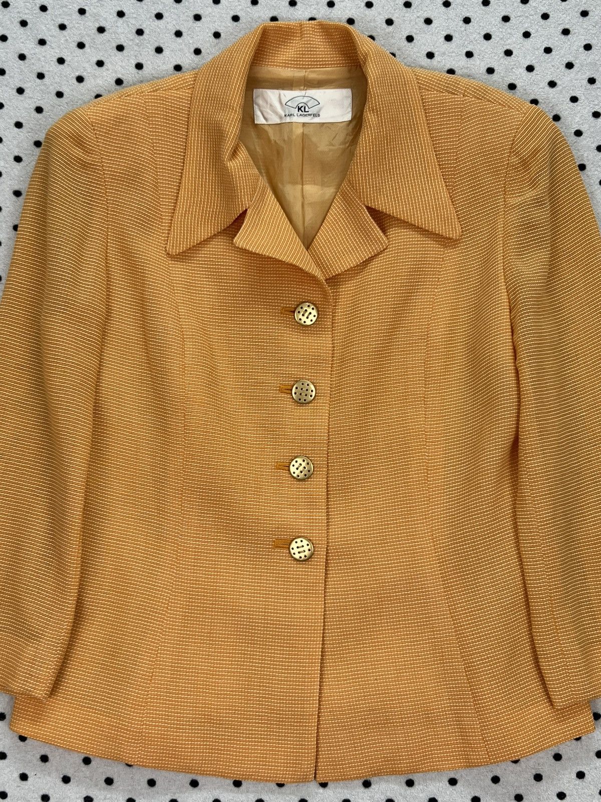 Karl Lagerfeld Karl Lagerfeld Mesh Coat Size S / US 4 / IT 40 - 3 Thumbnail