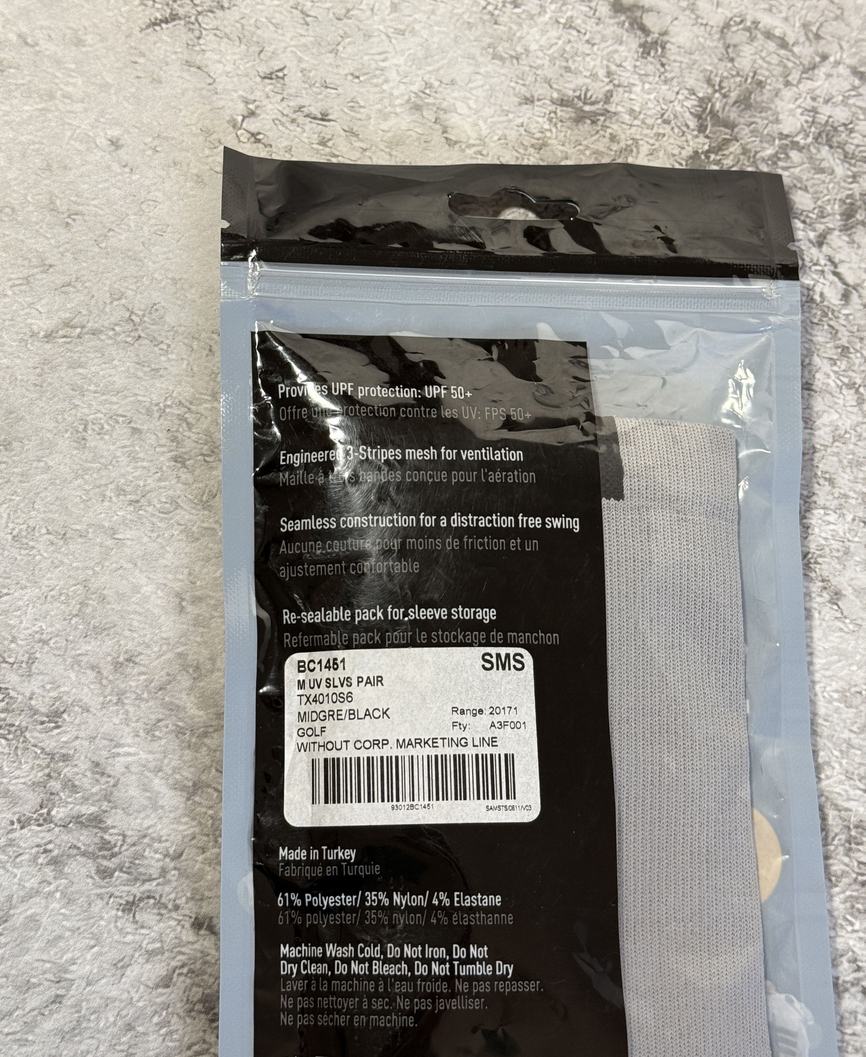 Adidas Adidas GOLF ClimaCOOL SEAMLESS Sleeves S\M UNISEX BC1451 Size ONE SIZE - 8 Thumbnail