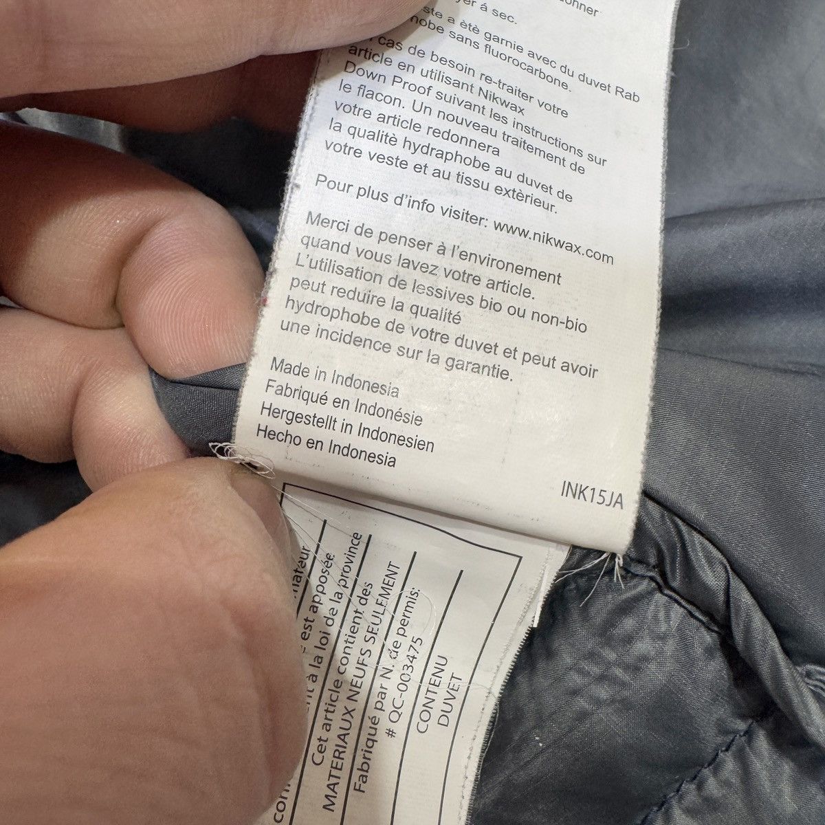 Rab Rab Microlight Jacket Pertex Insulated M size Size US M / EU 48-50 / 2 - 15 Thumbnail