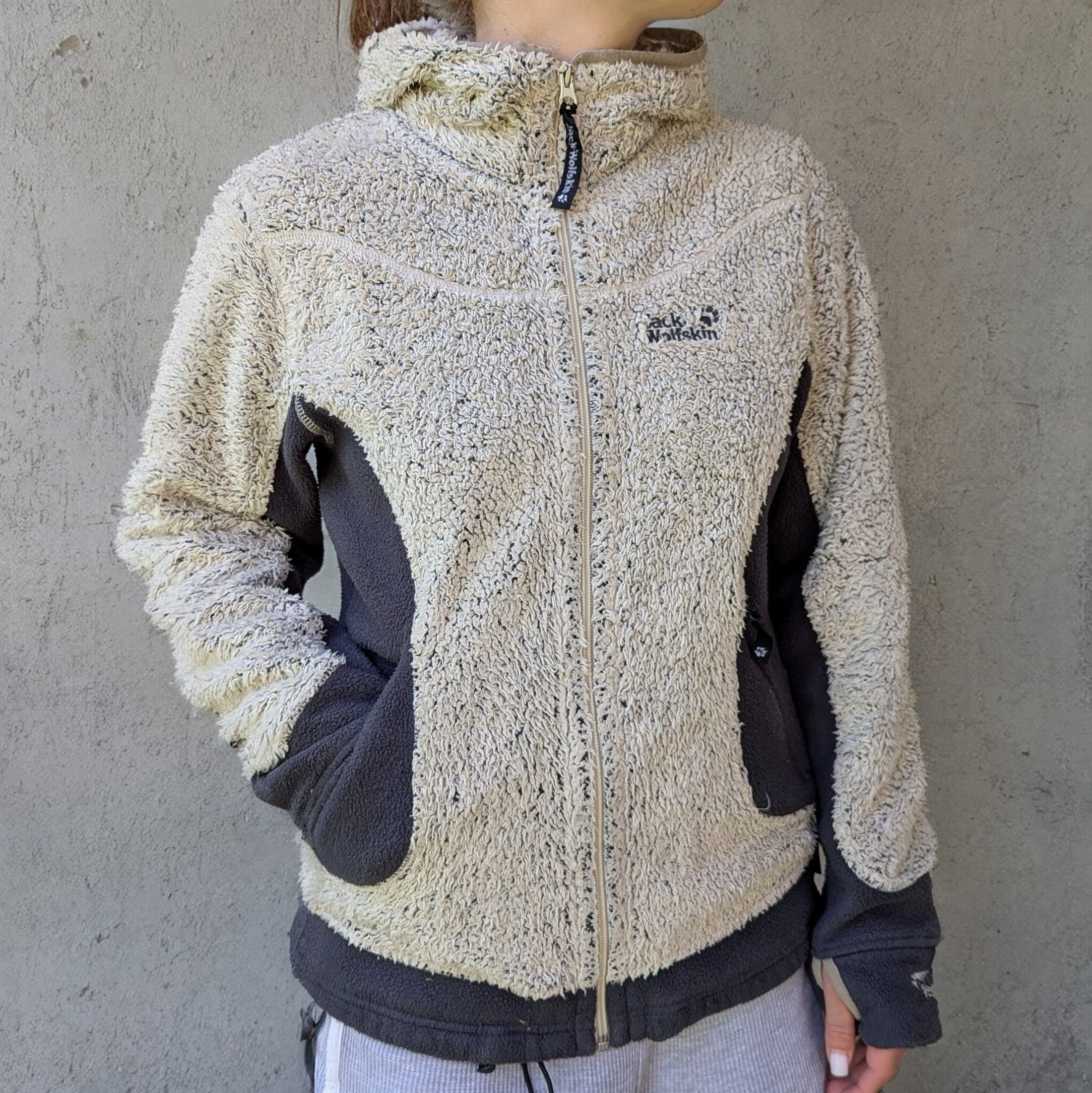 Jack Wolfskin Jack Wolfskin Fleece Outdoor Gorpcore Jacket Sherpa Size M / US 6-8 / IT 42-44 - 1 Thumbnail