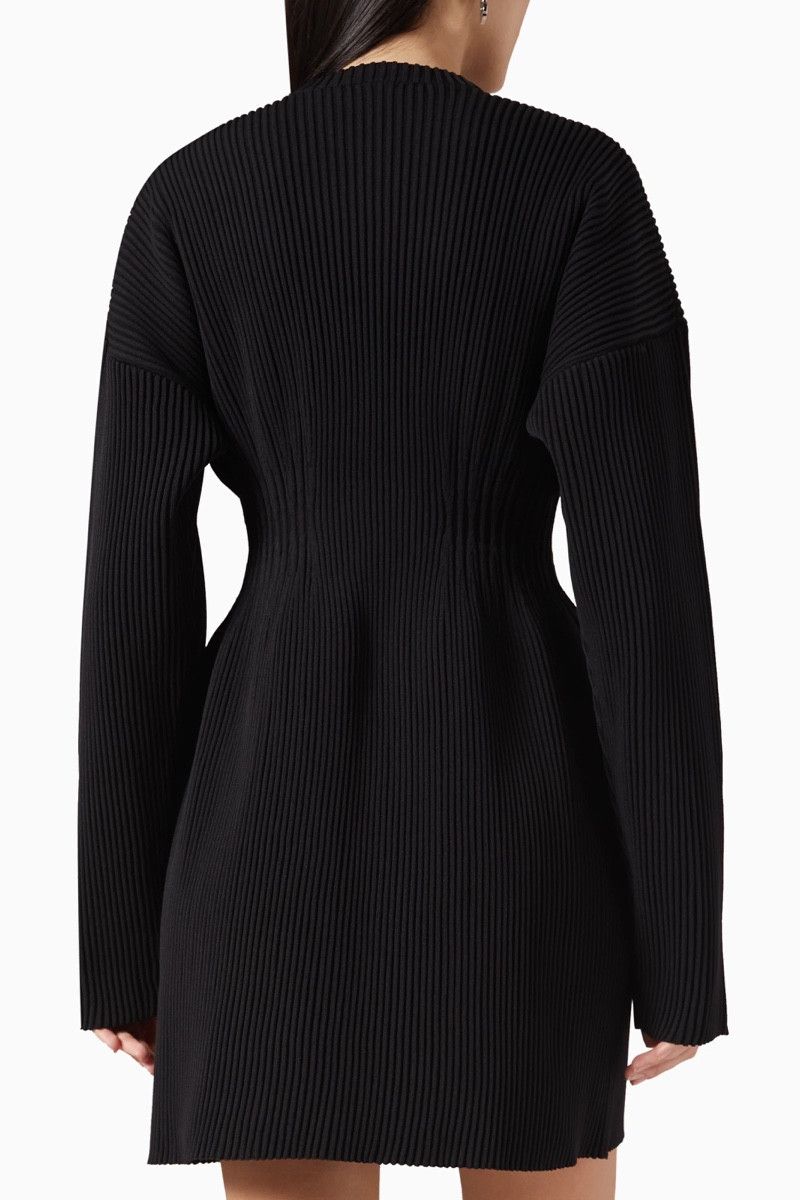 Balenciaga Balenciaga Hourglass Ribbed Knit Mini Size M / US 6-8 / IT 42-44 - 2 Thumbnail
