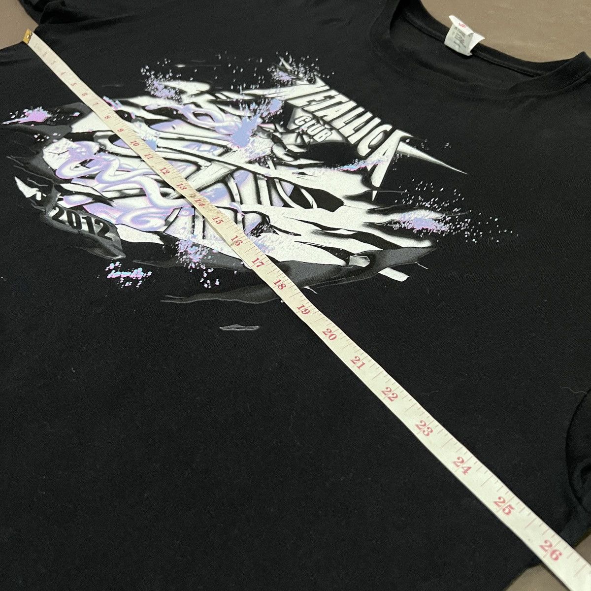Band Tees × Metallica × Vintage Vintage Y2K Metallica Club Promo Tee 2XL Oversized Graphic Size US XXL / EU 58 / 5 - 6 Thumbnail