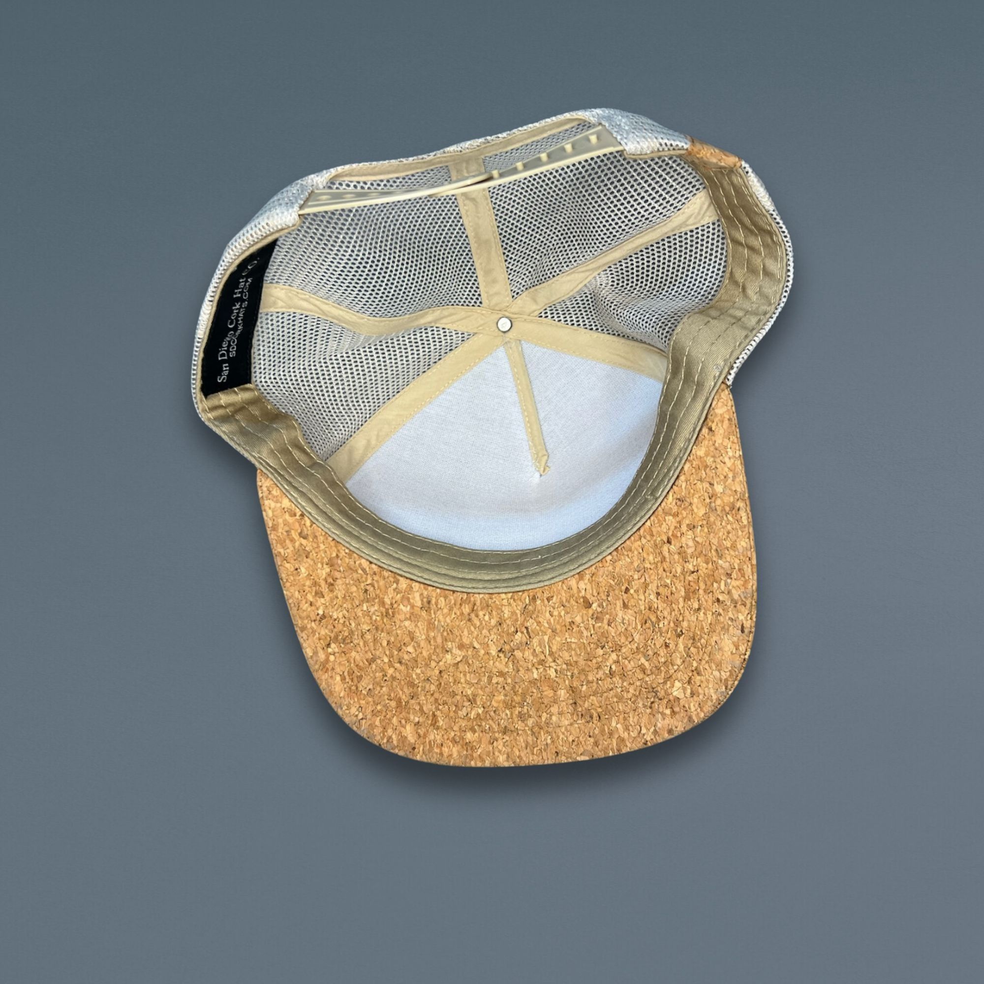 Other San Diego Cork Hat Cap With Mesh Back & American Flag Design Size ONE SIZE - 4 Thumbnail