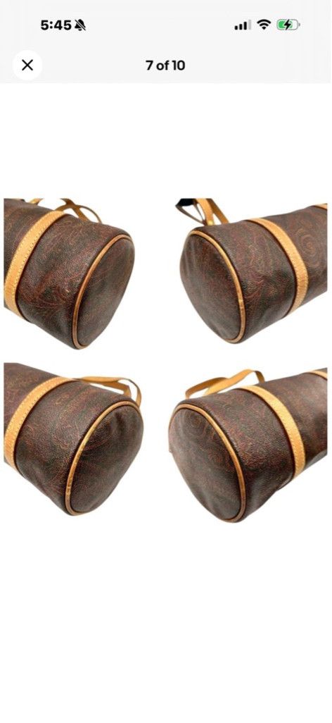 Etro Etro Milano paisley barrel bag Size ONE SIZE - 7 Thumbnail