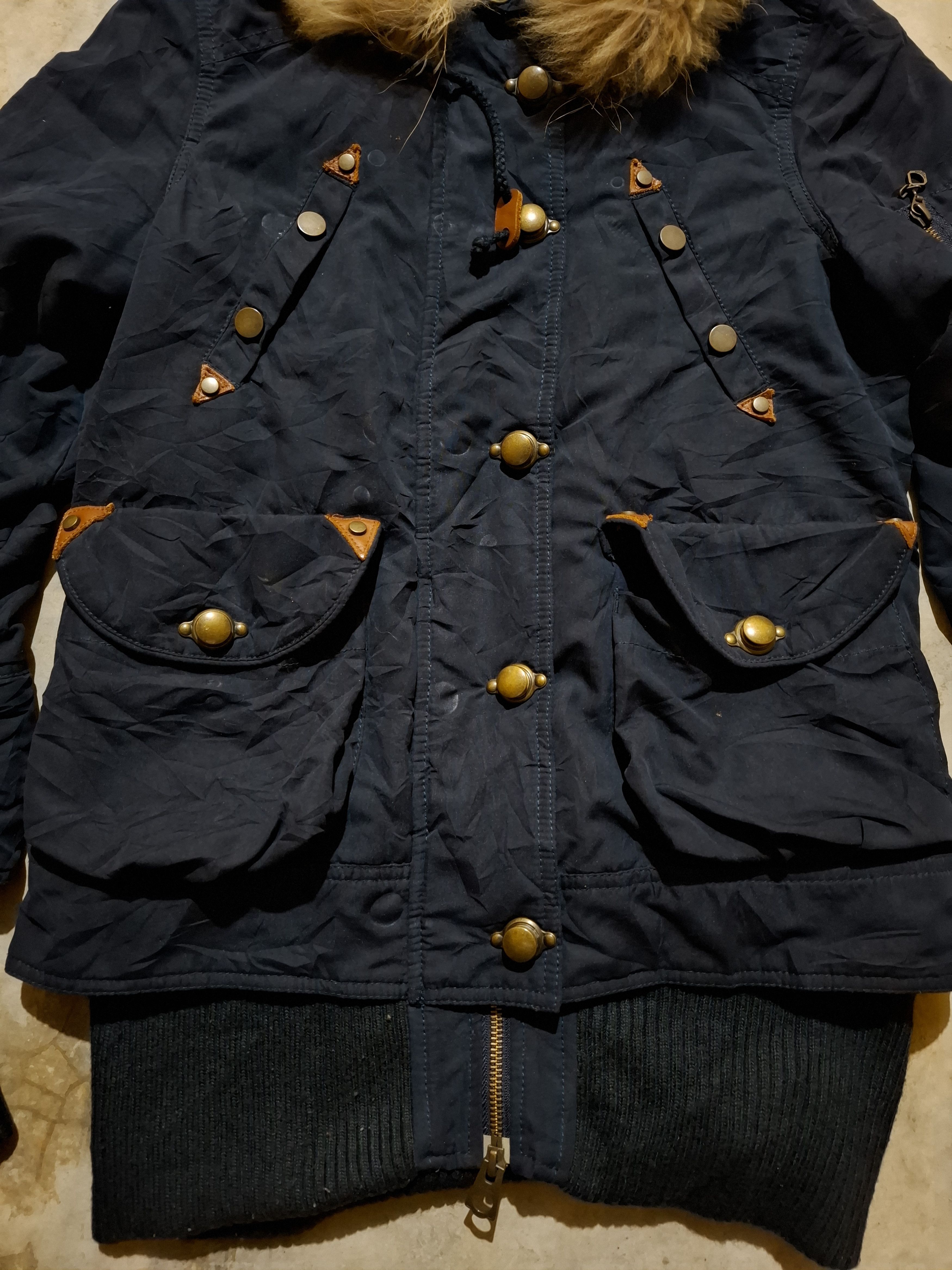 Japanese Brand Japanese Fur Hooded Jacket Lgb Ifsixwasnine Fuga Goa Style Size US S / EU 44-46 / 1 - 6 Thumbnail
