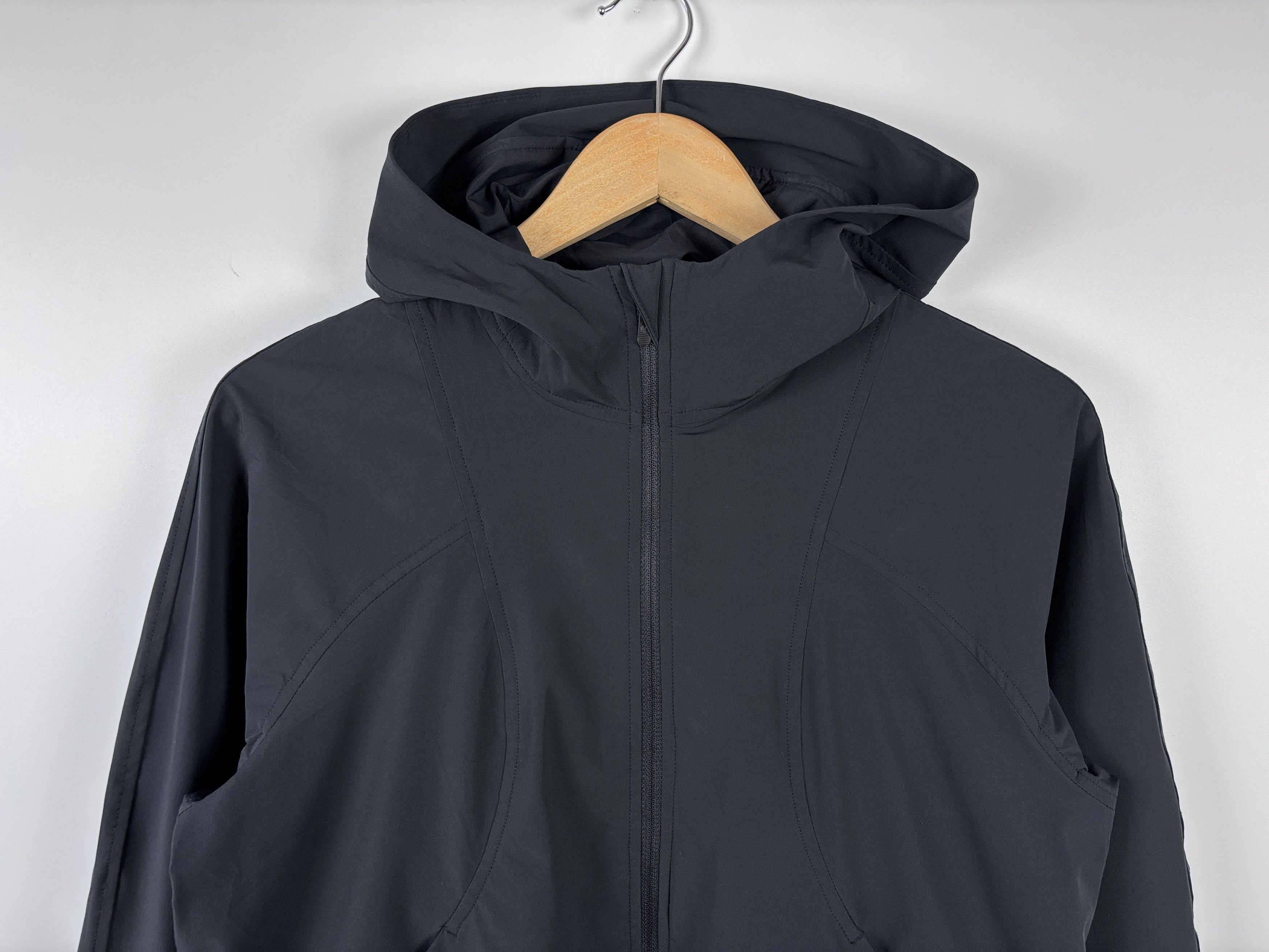 Lululemon Womens Lululemon Full Zip Hooded Jacket Black Size 6 Size M / US 6-8 / IT 42-44 - 2 Thumbnail