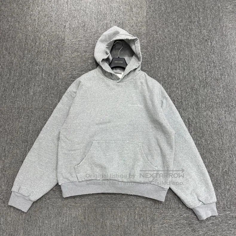 Dior Dior Distressed Logo Hoodie Sweatshirt. Size US L / EU 52-54 / 3 - 1 Thumbnail