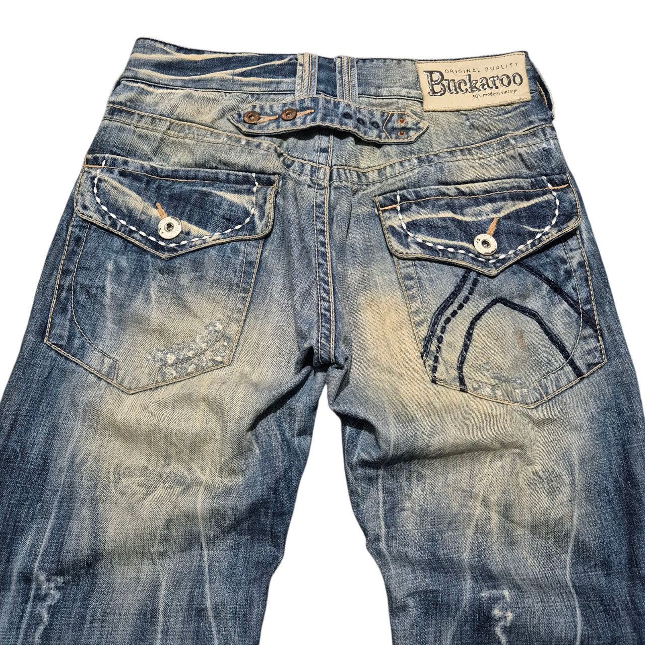 BUCKAROO Vintage buckaro flare denim Size US 33 - 6 Thumbnail
