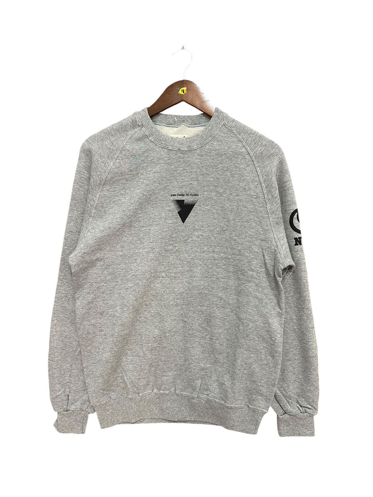 Japanese Brand Vintage Nippon Inter Design 85’ Kyushu NTT Sweatshirt Size US M / EU 48-50 / 2 - 1 Thumbnail