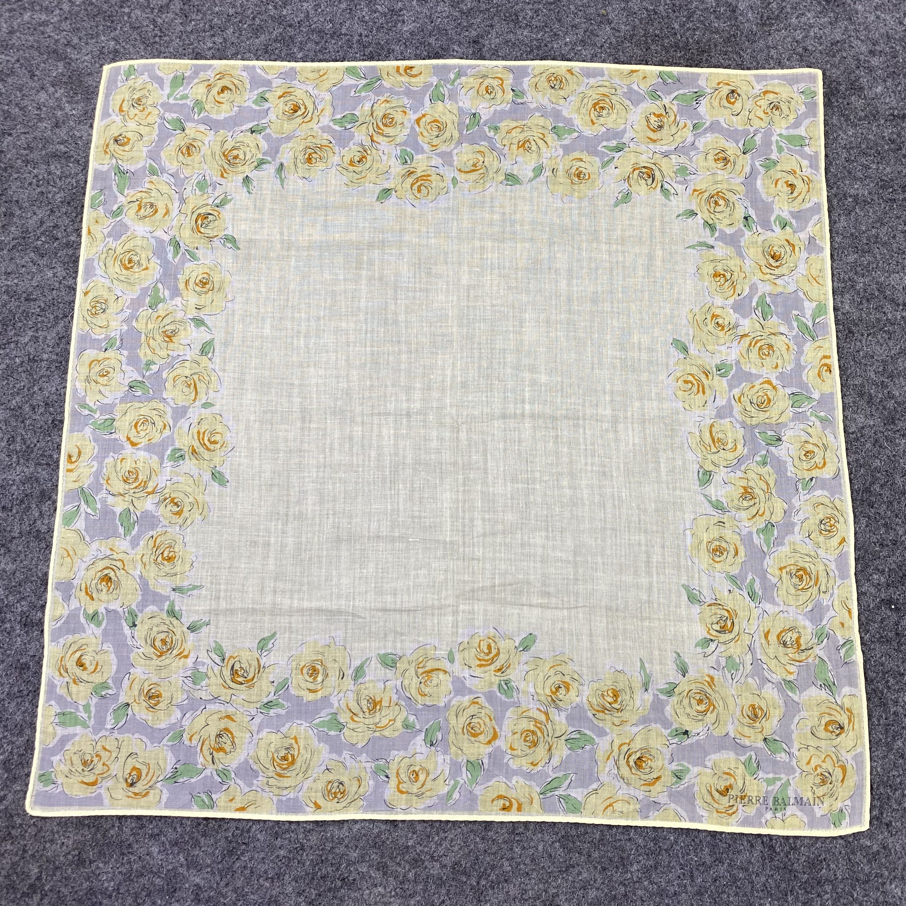 Pierre Balmain Pierre Balmain Handkerchief / Bandana / Neckerchief -B834 Size ONE SIZE - 3 Thumbnail