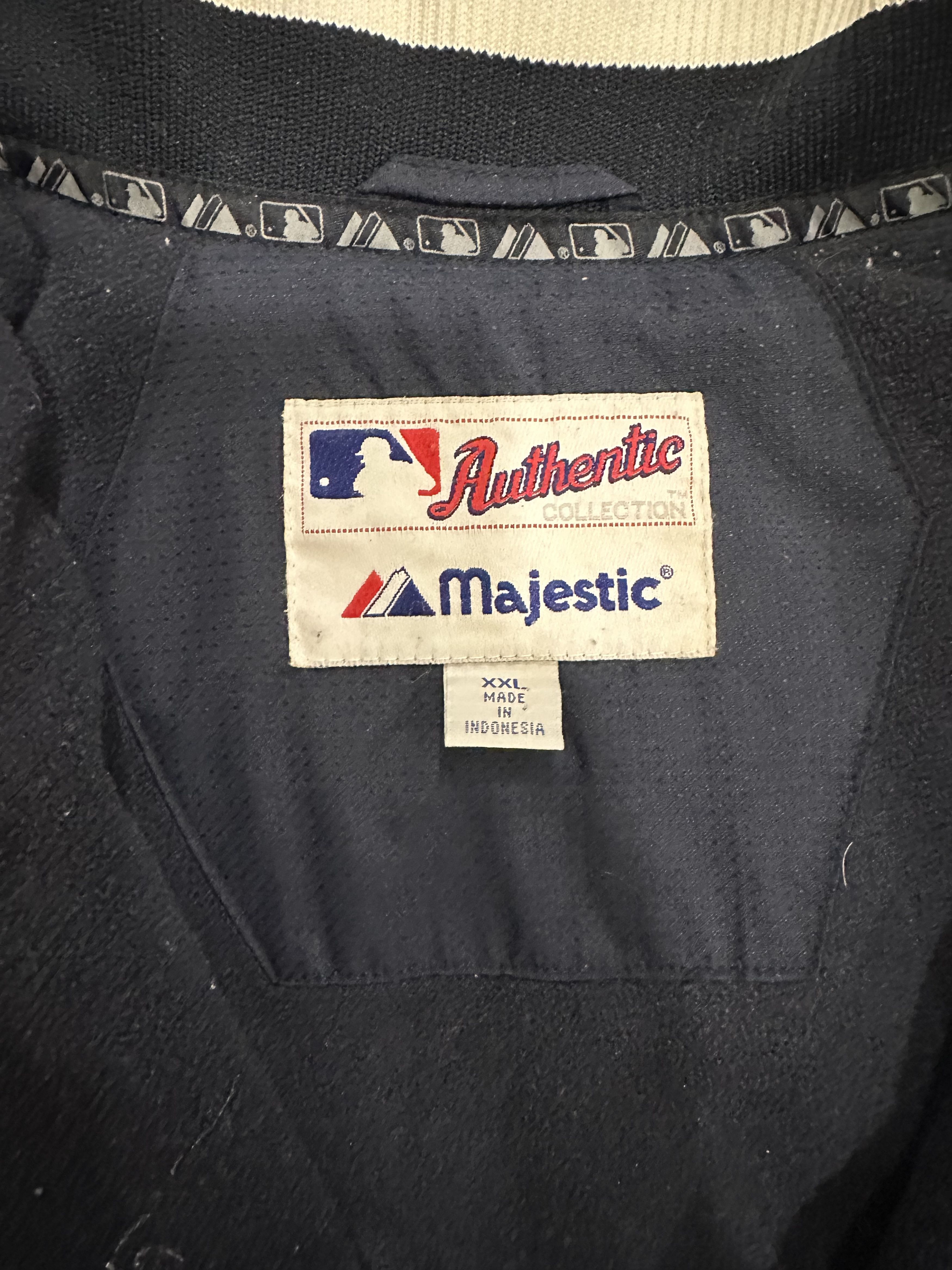 New York Yankees × Vintage Vintage Yankee Majestic Jacket Size US XXL / EU 58 / 5 - 4 Thumbnail