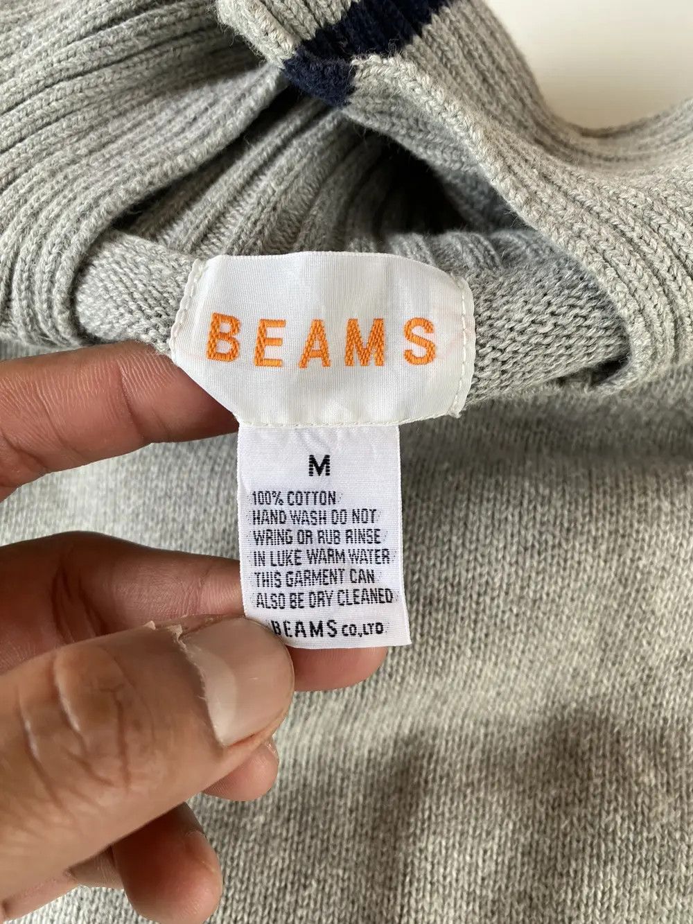 Beams Plus × Japanese Brand Vtg Beam Plus Knitwear Size US M / EU 48-50 / 2 - 9 Thumbnail