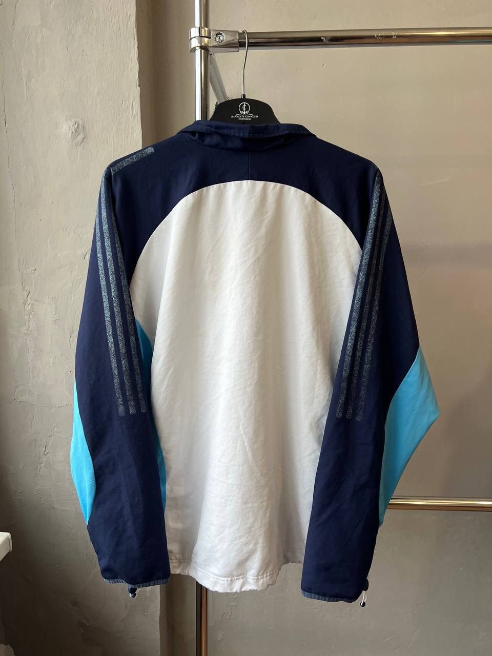 Adidas 2002/03 OLYMPIQUE MARSEILLE TRAINING SOCCER TRACK JACKET XL Size US XL / EU 56 / 4 - 16 Thumbnail