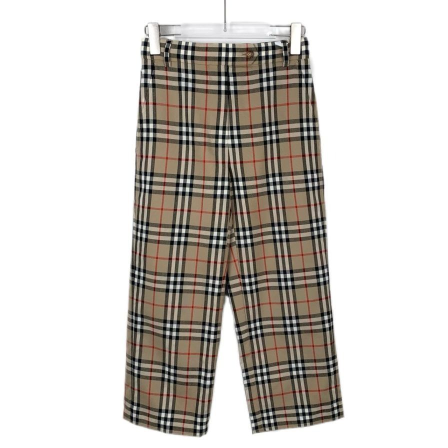 Burberry Burberry Classic Check Wool Straight-Leg Trousers (Size 34) Size 34" / US 12 / IT 48 - 1 Thumbnail