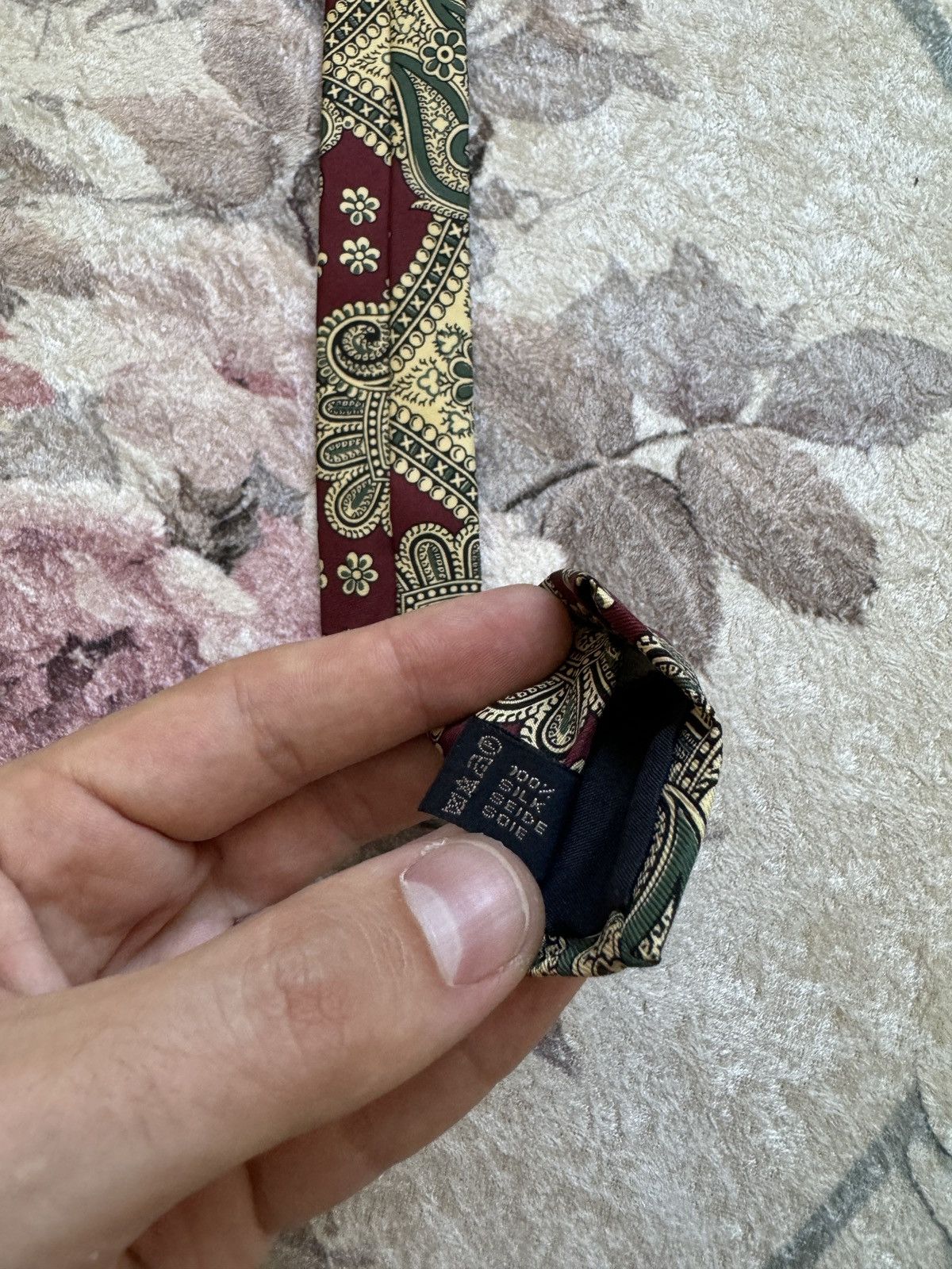Polo Ralph Lauren Polo Ralph Lauren silk paisley multicoloured handmade tie Size ONE SIZE - 6 Thumbnail