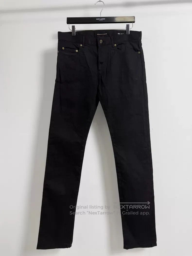 Saint Laurent Paris Saint Laurent Paris Black Basic Denim Pants i Size US 32 / EU 48 - 1 Thumbnail