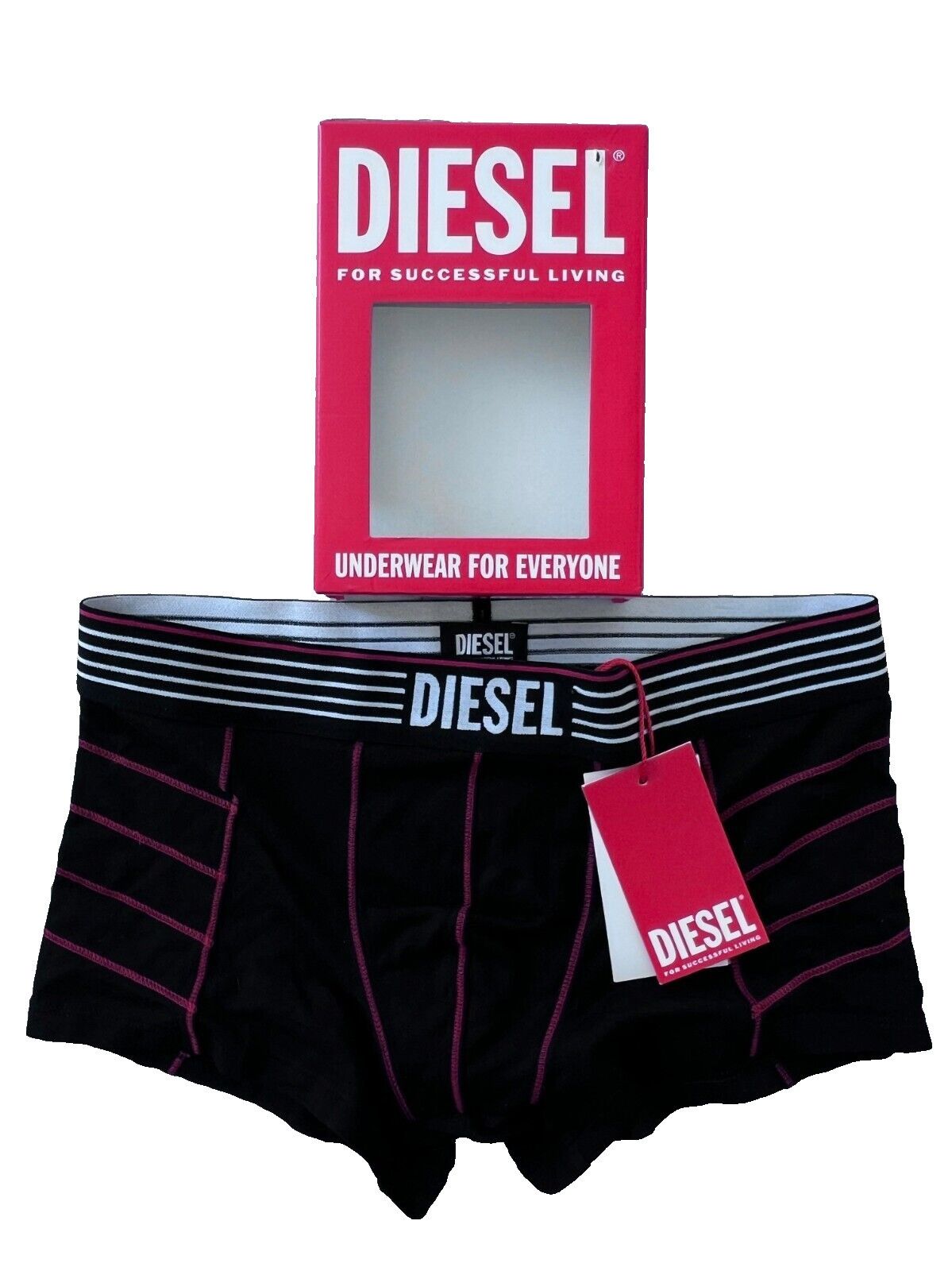 Diesel Diesel UMBX-Shawn-FB Boxer Brief Black ( S ) Size ONE SIZE - 1 Thumbnail