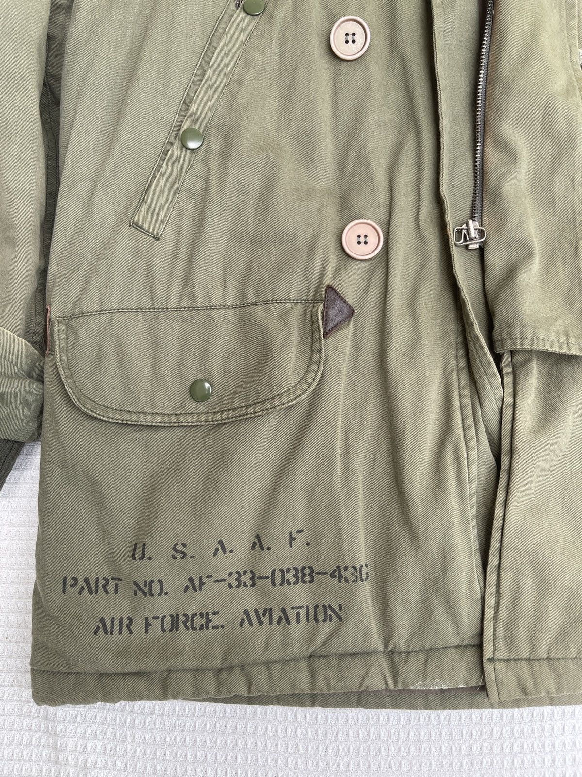 Vintage Last Drop🔥Rare🔥Vtg USAAF Us Army Cold Weather Parka Jacket Size US XL / EU 56 / 4 - 18 Thumbnail