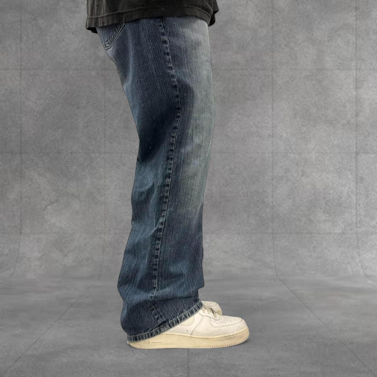 Vintage Crazy Vintage Y2K 2000s Baggy Wideleg Apt9 Dark Wash Skater Streetwear Denim Jeans! Size US 36 / EU 52 - 2 Thumbnail