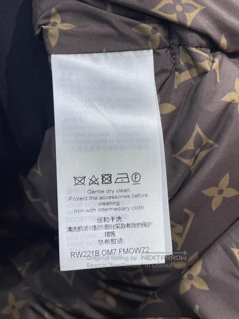 Louis Vuitton Louis Vuitton Chained-lined patchwork leather down jacket Size XS / US 0-2 / IT 36-38 - 8 Thumbnail