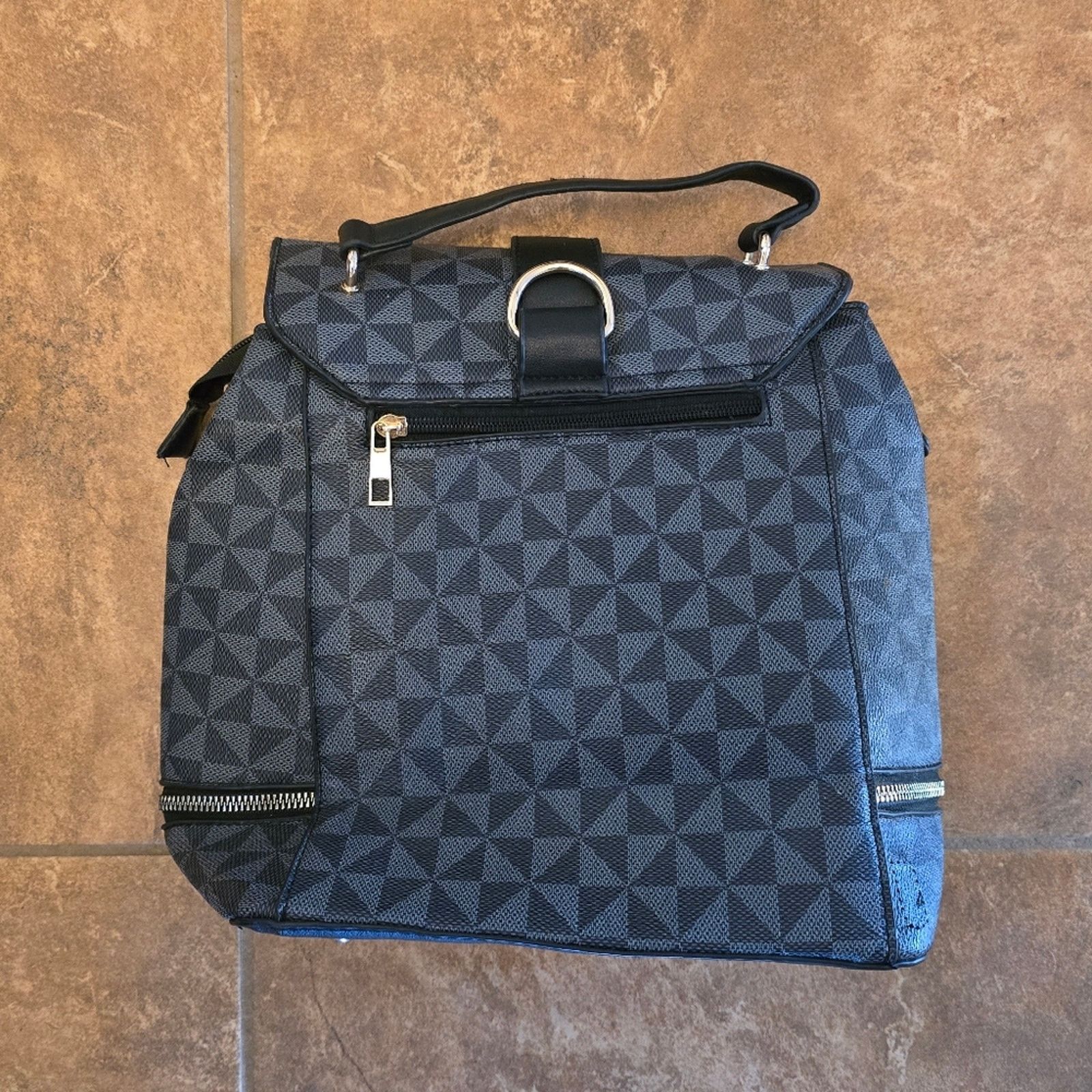 Other Navy Gold Detailed Bucket Bag Size ONE SIZE - 2 Thumbnail