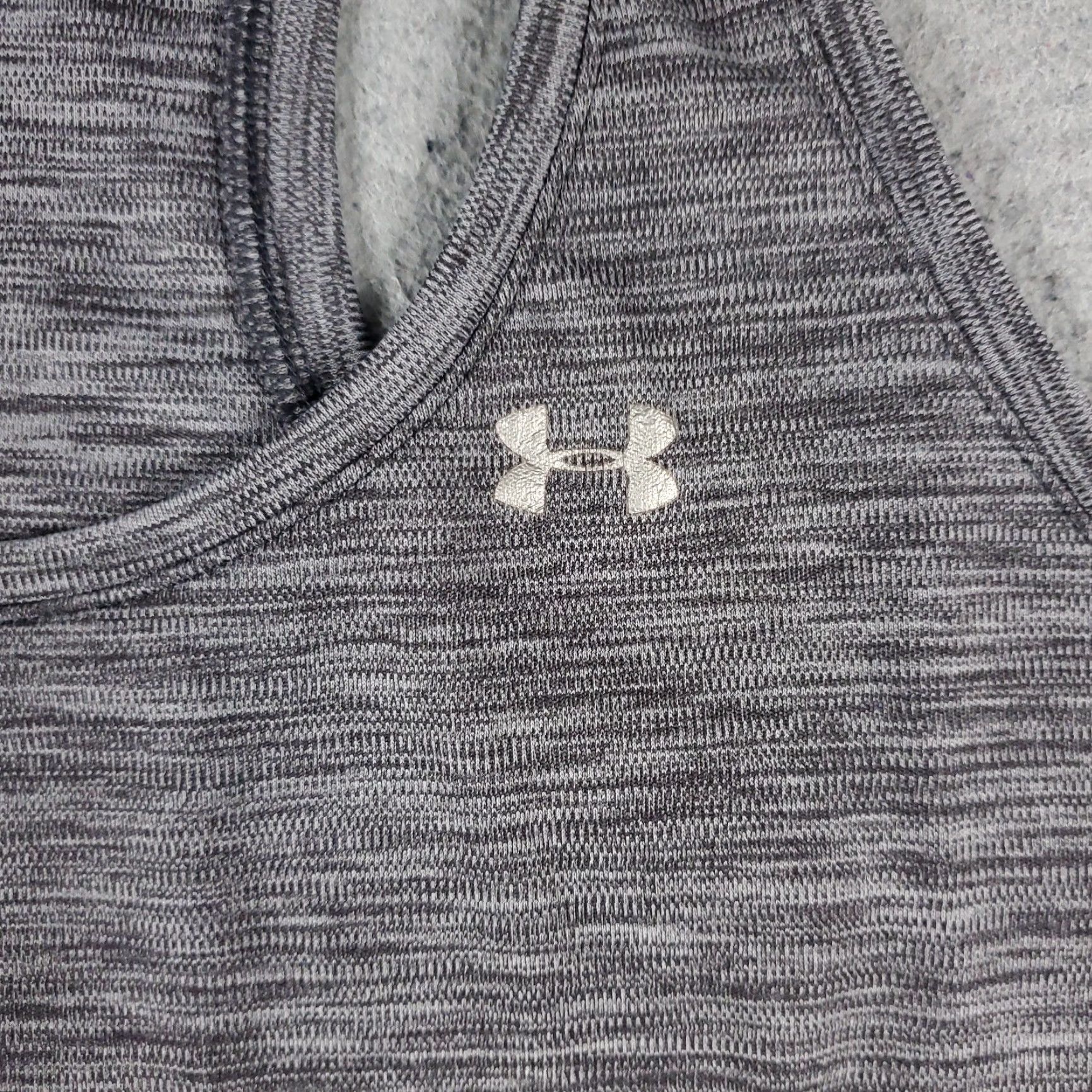 Under Armour Under Armour Tank Top Womens Small Gray Activewear Running Sleeveless Size S / US 4 / IT 40 - 2 Thumbnail