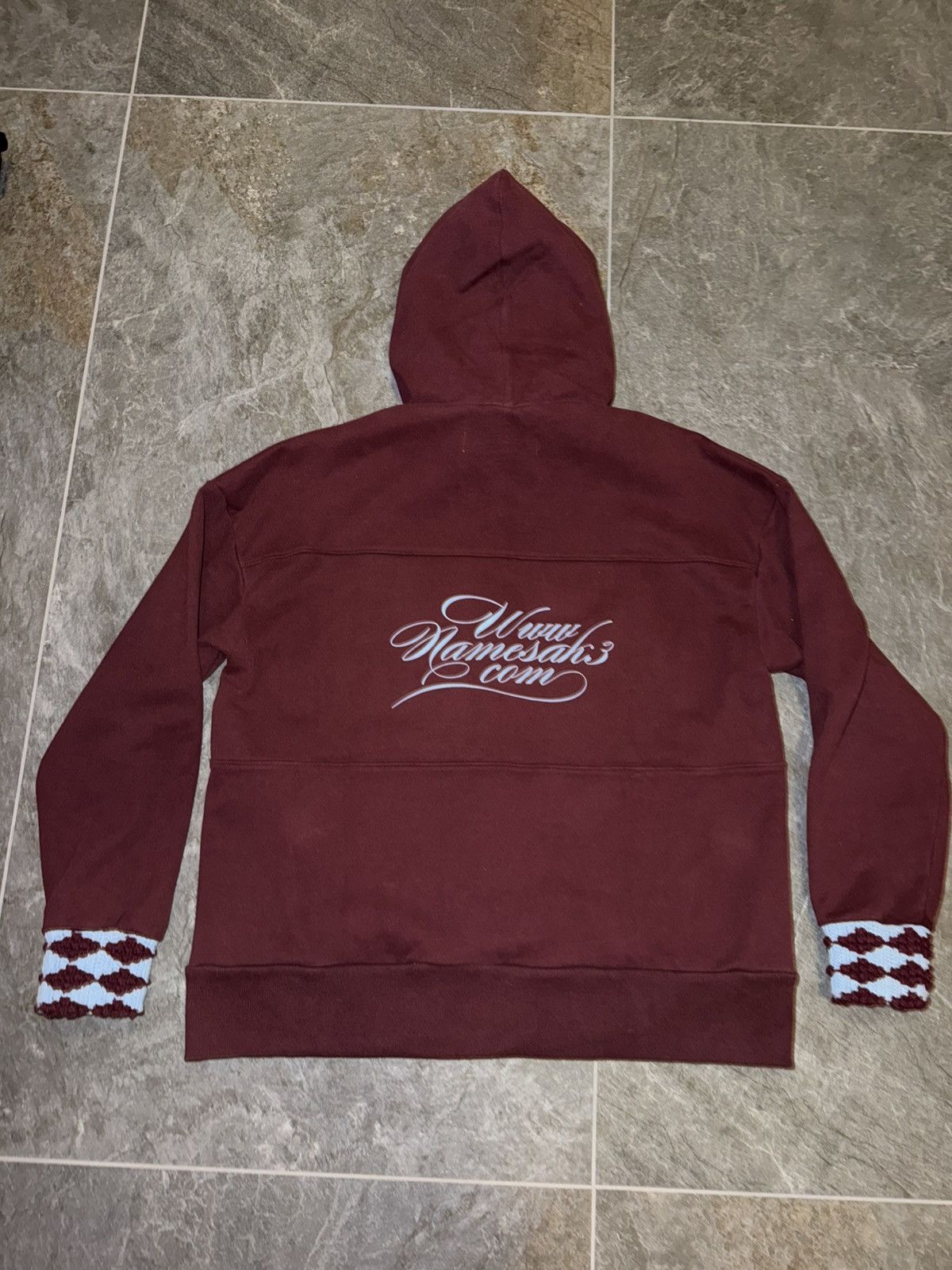 NAMESAKE Namesake Hoodie – Bordeaux – Größe S Size US S / EU 44-46 / 1 - 9 Thumbnail