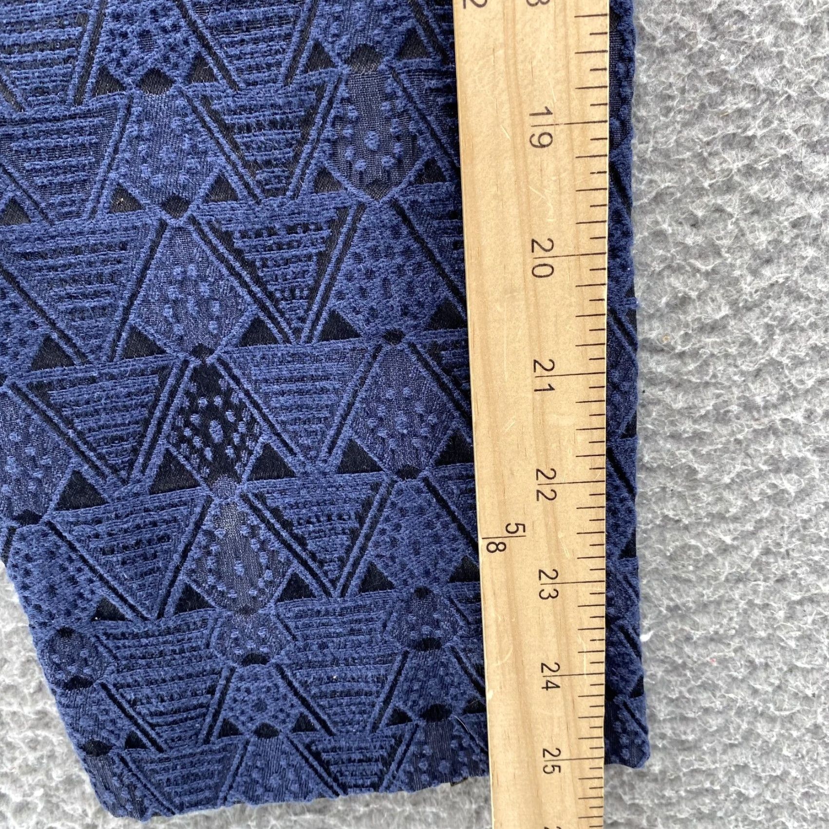 Anthropologie Anthropologie Cartonnier Pants Women 0 Blue Pattern Charlie Ankle Trouser Preppy Size 25" / US 0 / IT 36 - 4 Thumbnail
