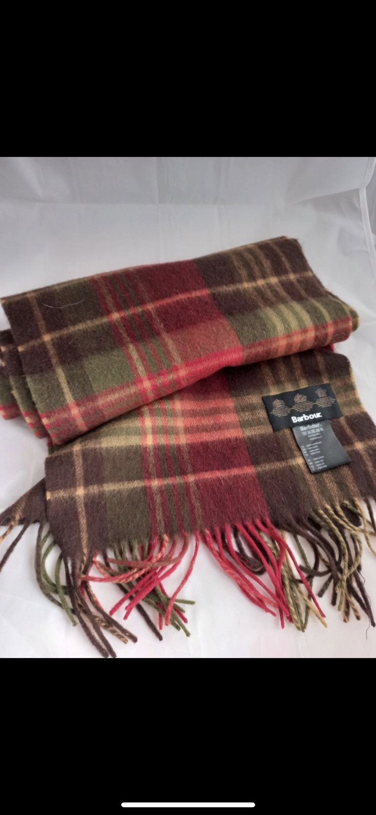 Barbour Scarf Barbour Size ONE SIZE - 3 Thumbnail