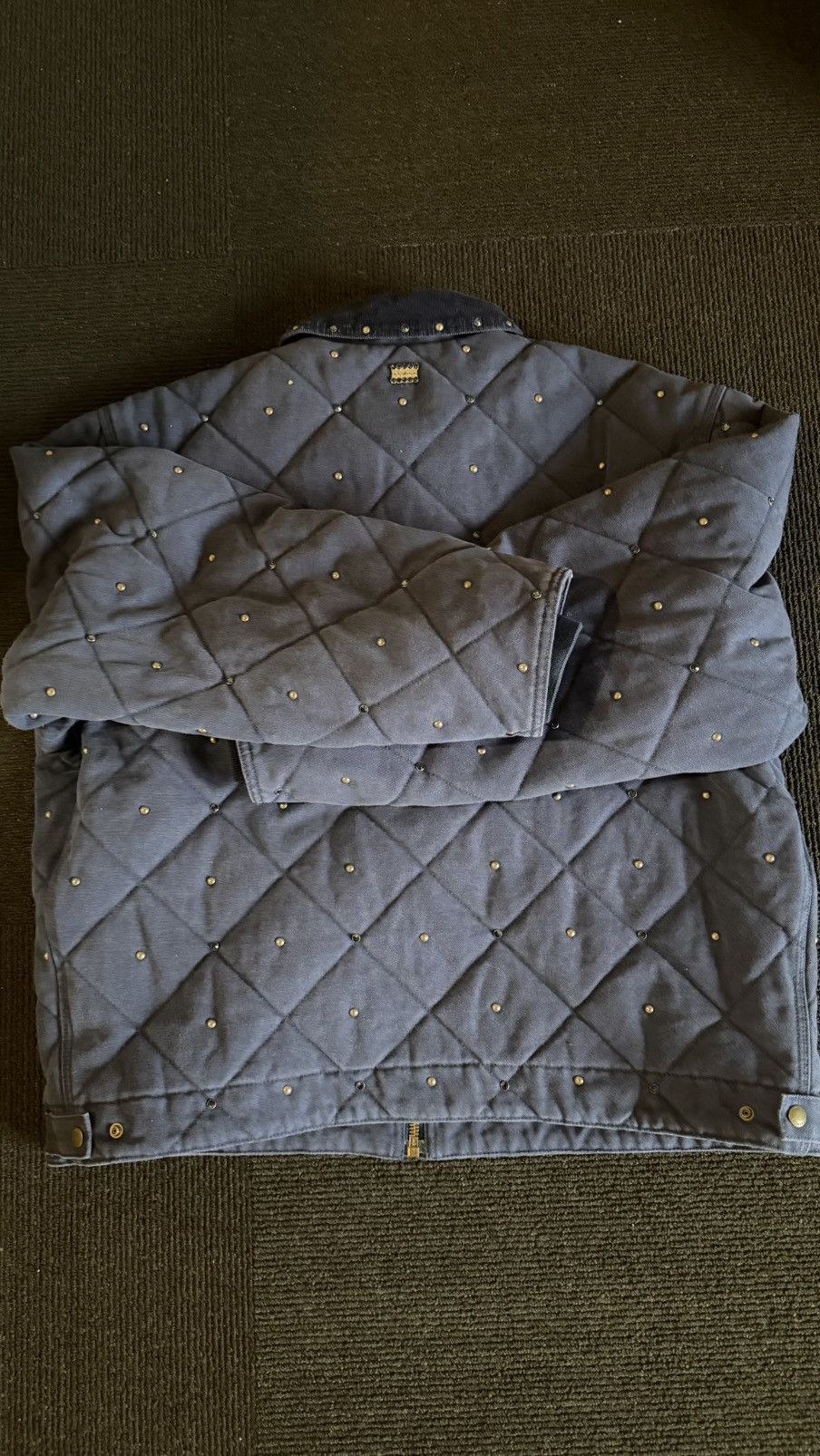 B.B. Simon × Supreme Supreme B.B simon quilted work jacket (XL) (Blue) Size US XL / EU 56 / 4 - 4 Thumbnail