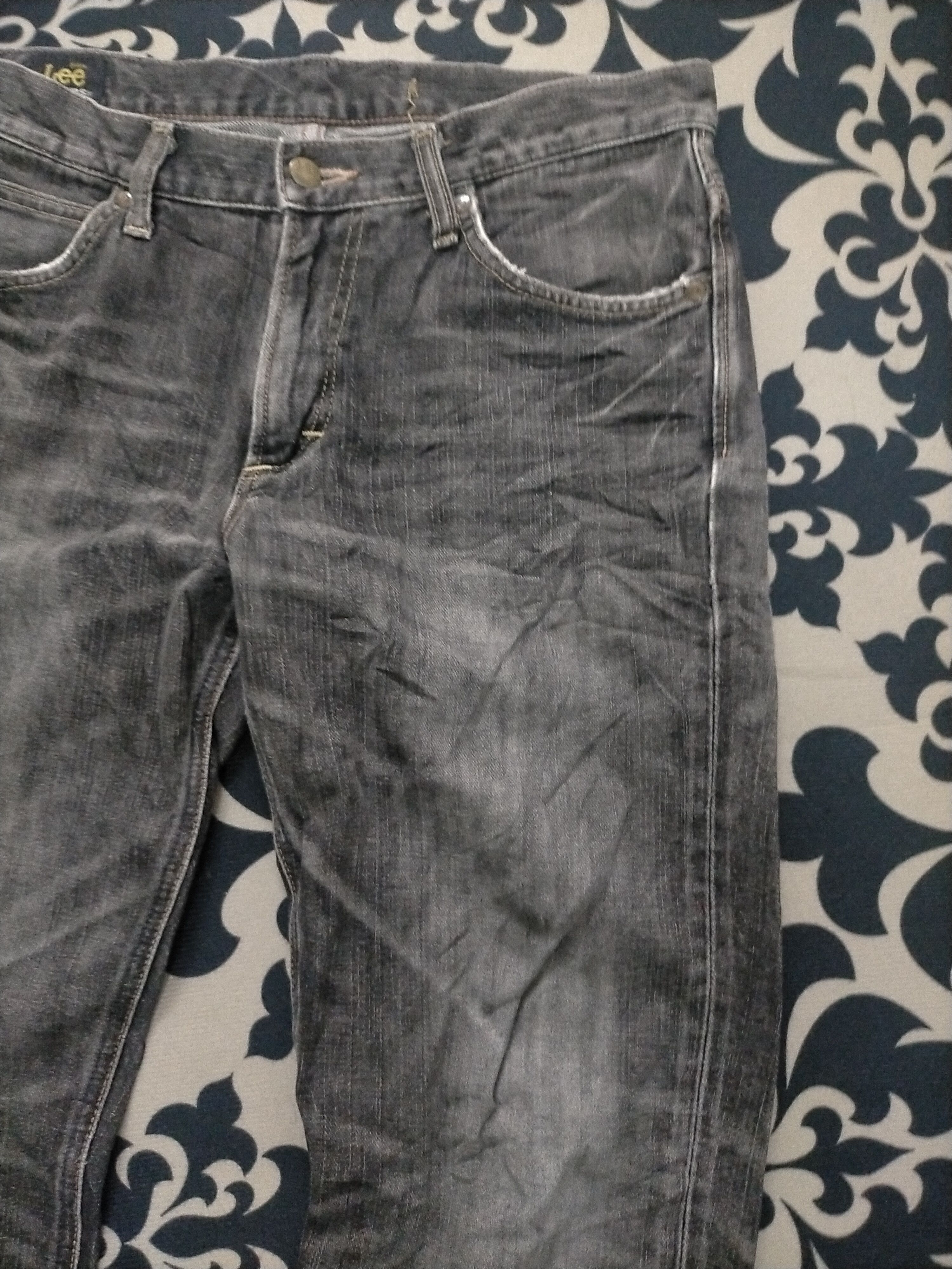 Lee × Vintage 🔥 Vintage Lee Riders Mudwash Distressed Jeans Size US 32 / EU 48 - 3 Thumbnail