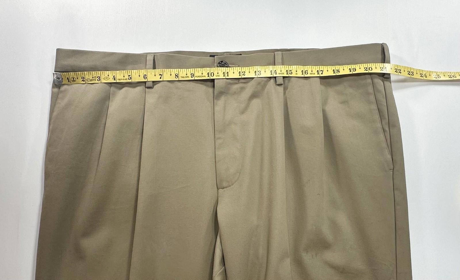 Dockers Dockers Signature Khaki Classic Chinos Brown Mens 42/32 Size US 42 / EU 58 - 4 Thumbnail