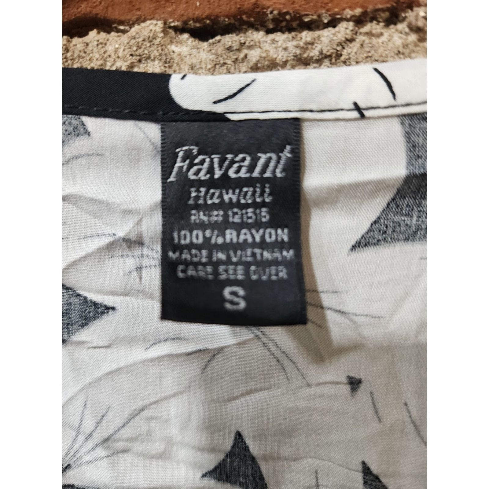 George Favant Womens Hawaiian Black Shirt Small Size S / US 4 / IT 40 - 3 Thumbnail