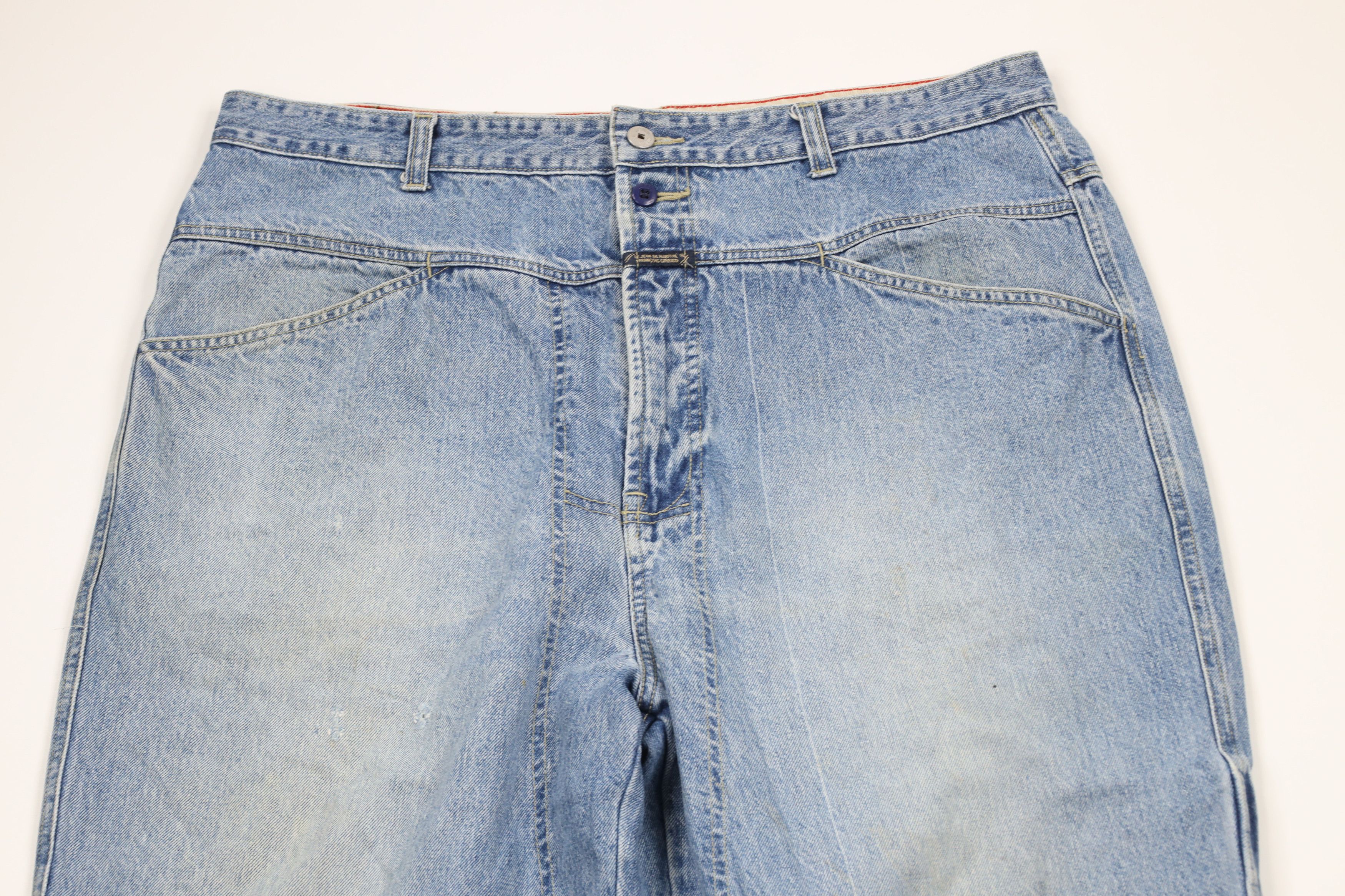 Marithe + Francois Girbaud × Vintage Vintage 90s Marithe Francois Girbaud Baggy Wide Leg Jeans Size US 40 / EU 56 - 2 Thumbnail