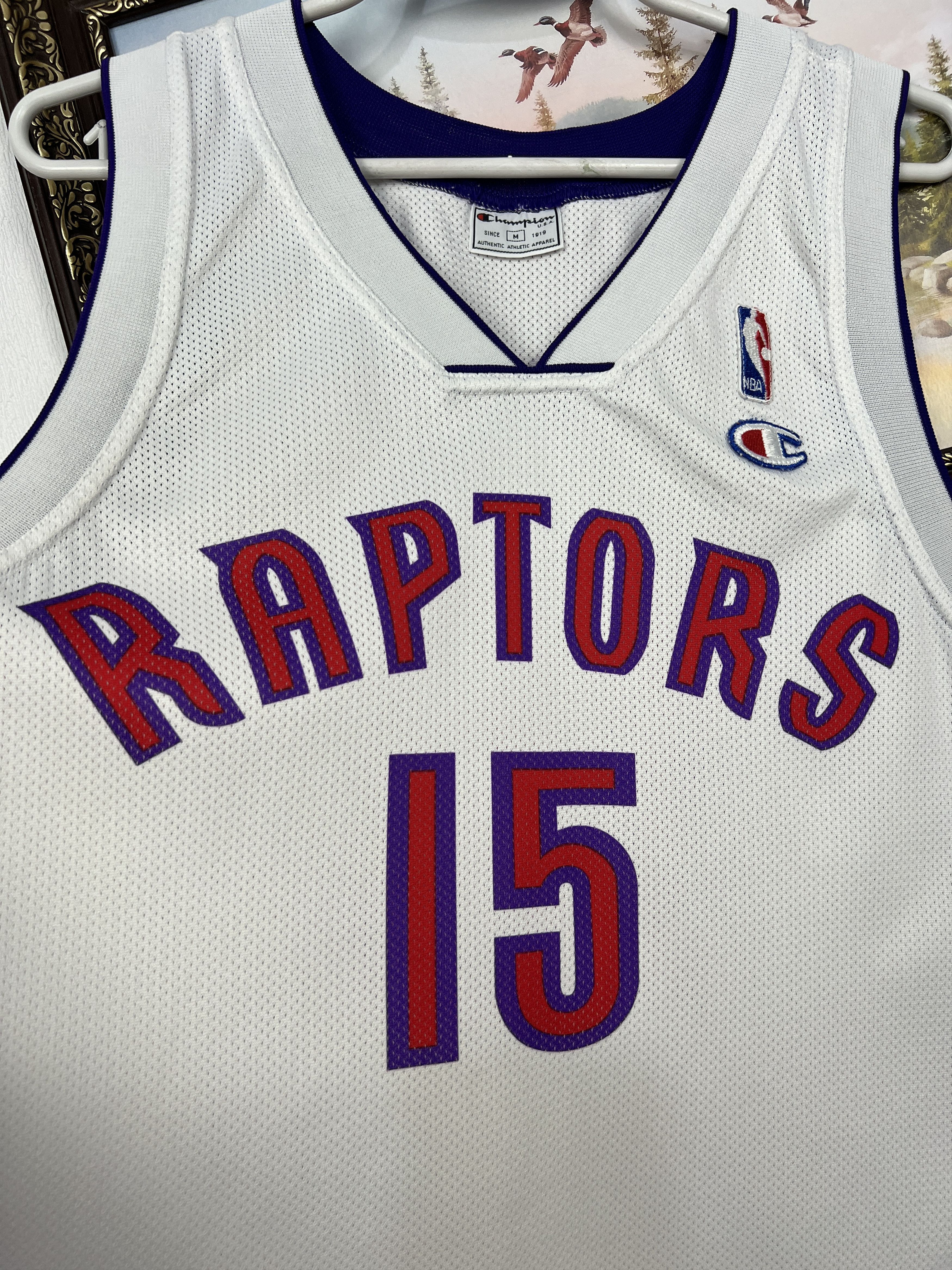 Champion Vintage 90's Champion Toronto Raptors Carter NBA Jersey Size US M / EU 48-50 / 2 - 3 Thumbnail