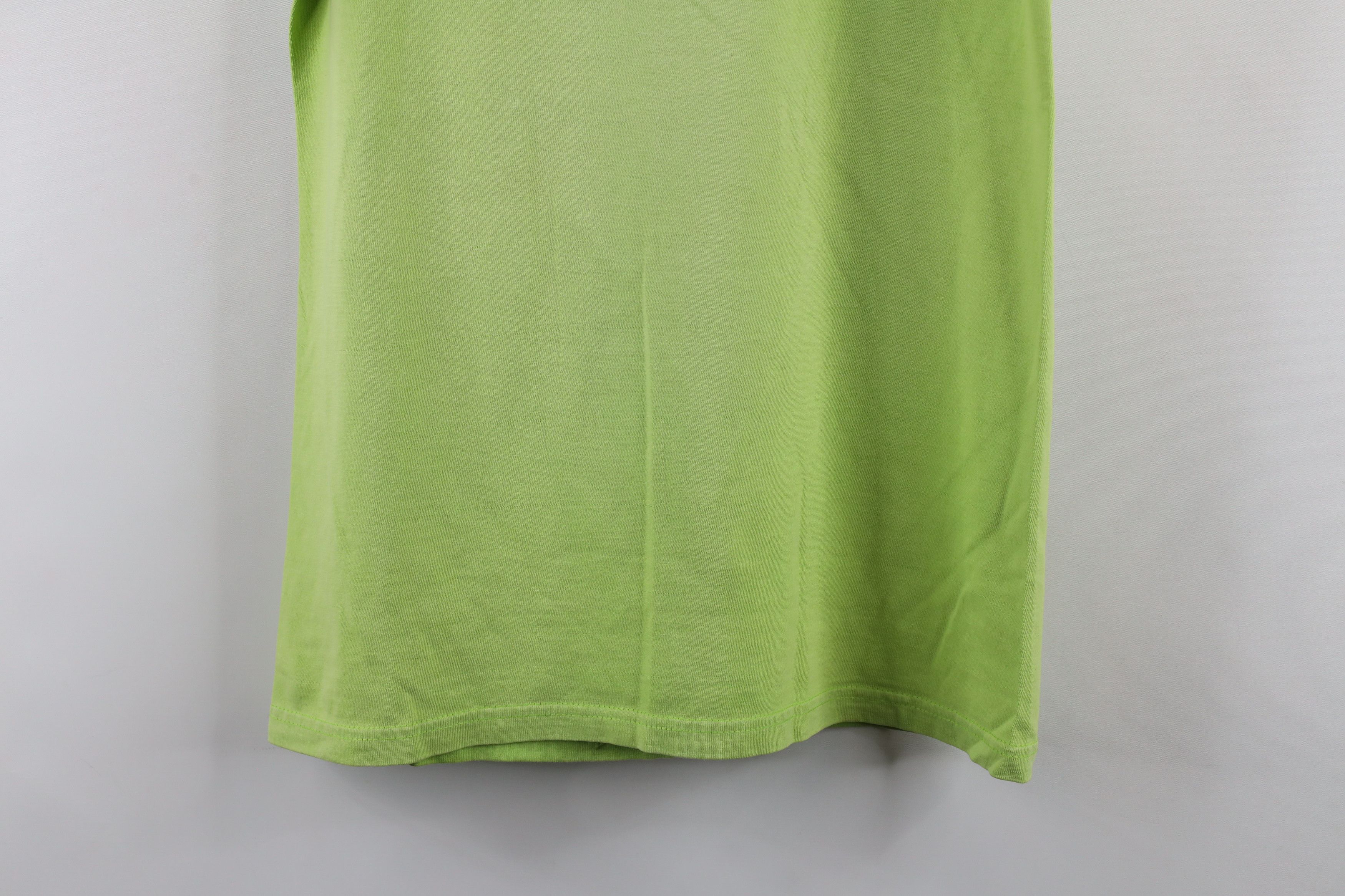 Hanes × Vintage Vintage 90s Hanes Beefy Short Sleeve T-Shirt Lime Green Size US S / EU 44-46 / 1 - 3 Thumbnail